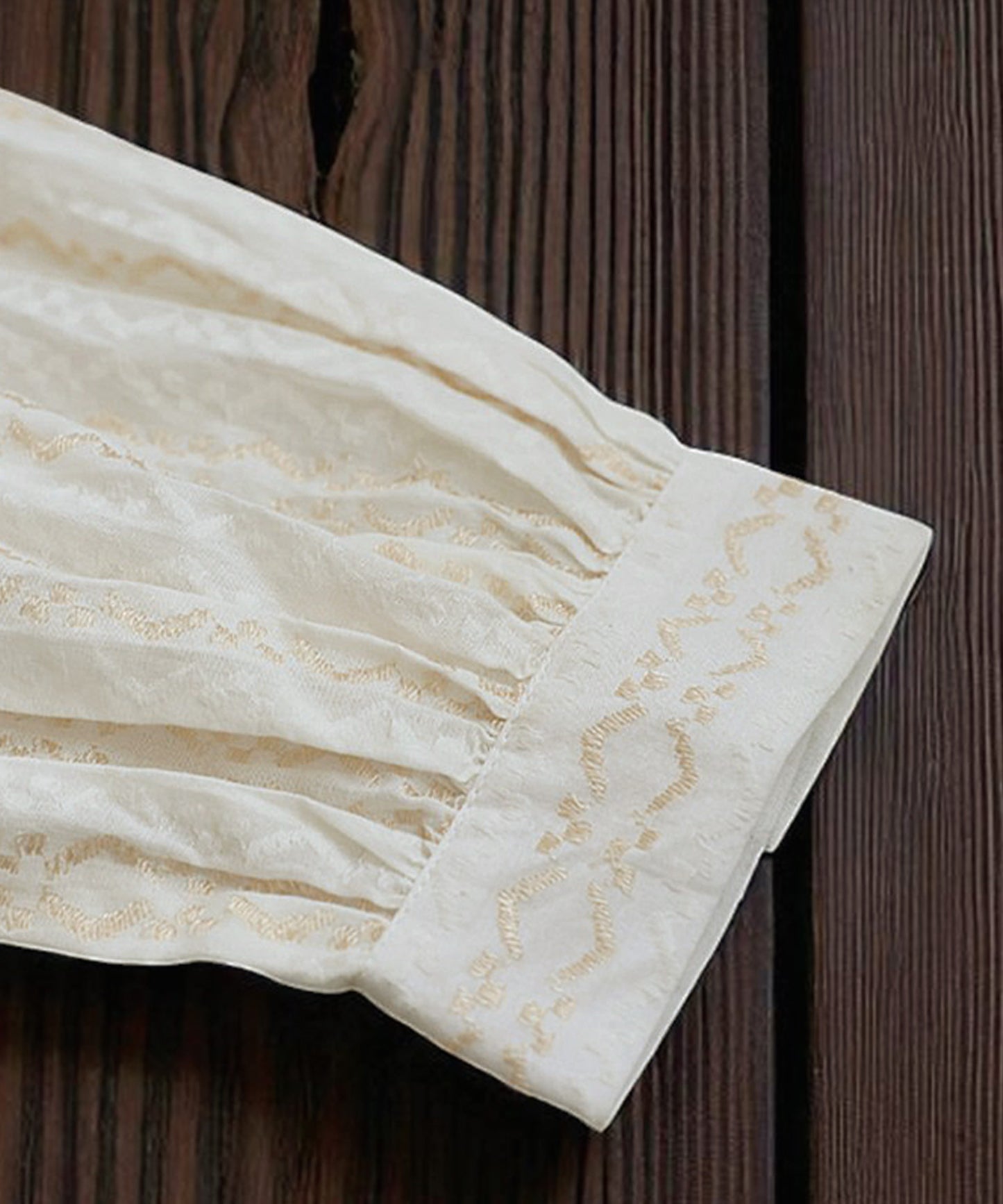 Jacquard Embroidered Dress Ladies