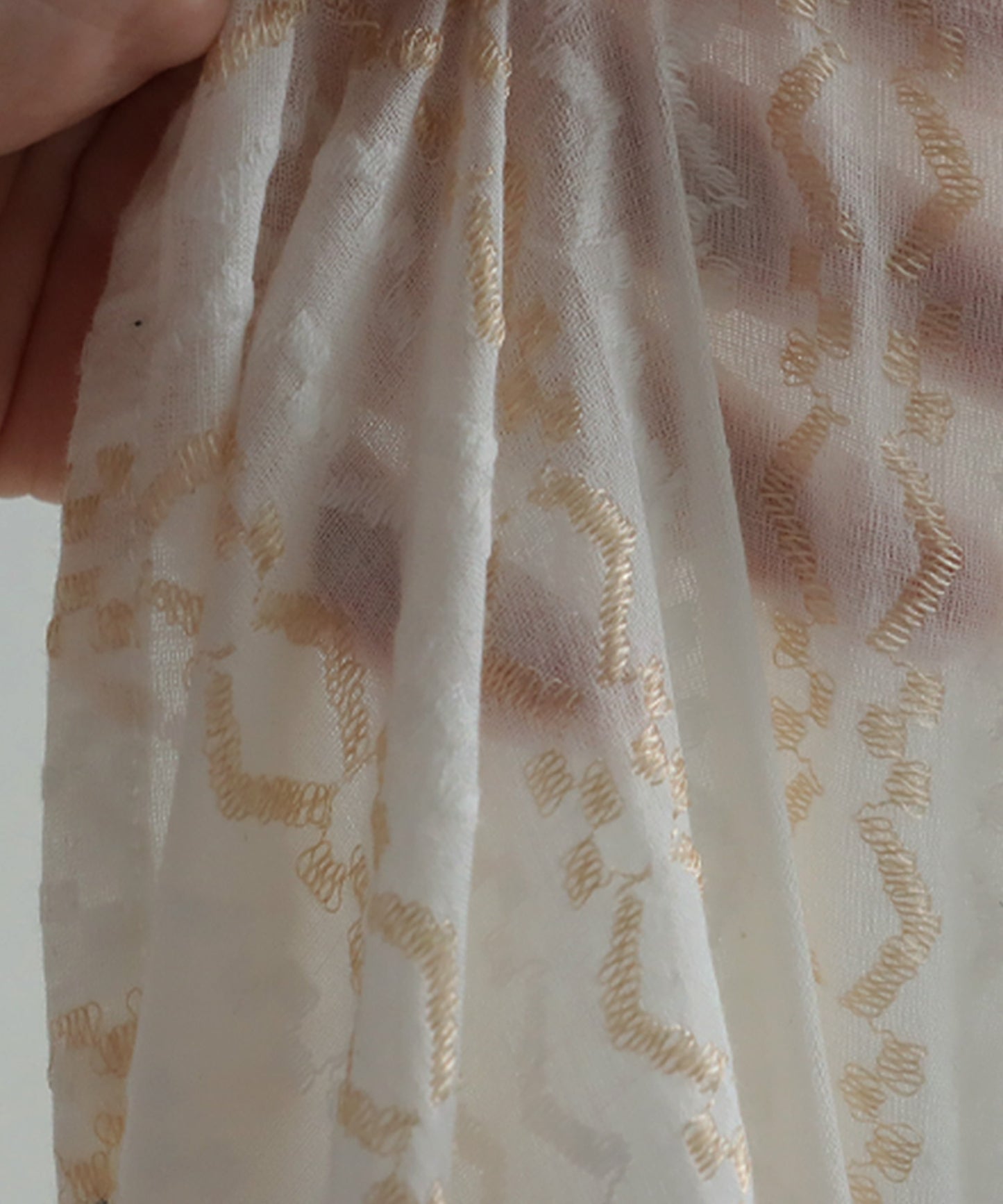 Jacquard Embroidered Dress Ladies