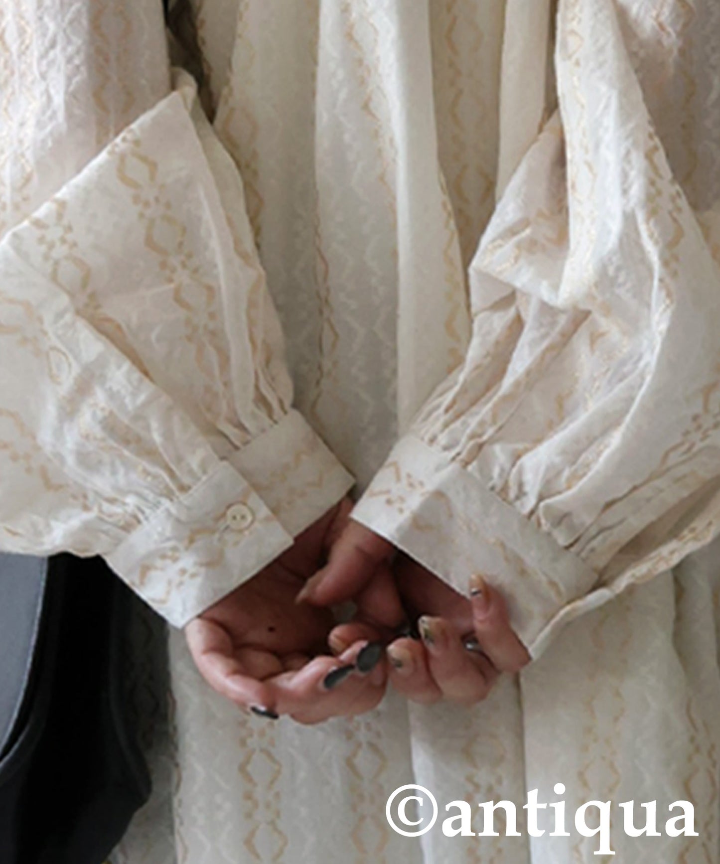 Jacquard Embroidered Dress Ladies