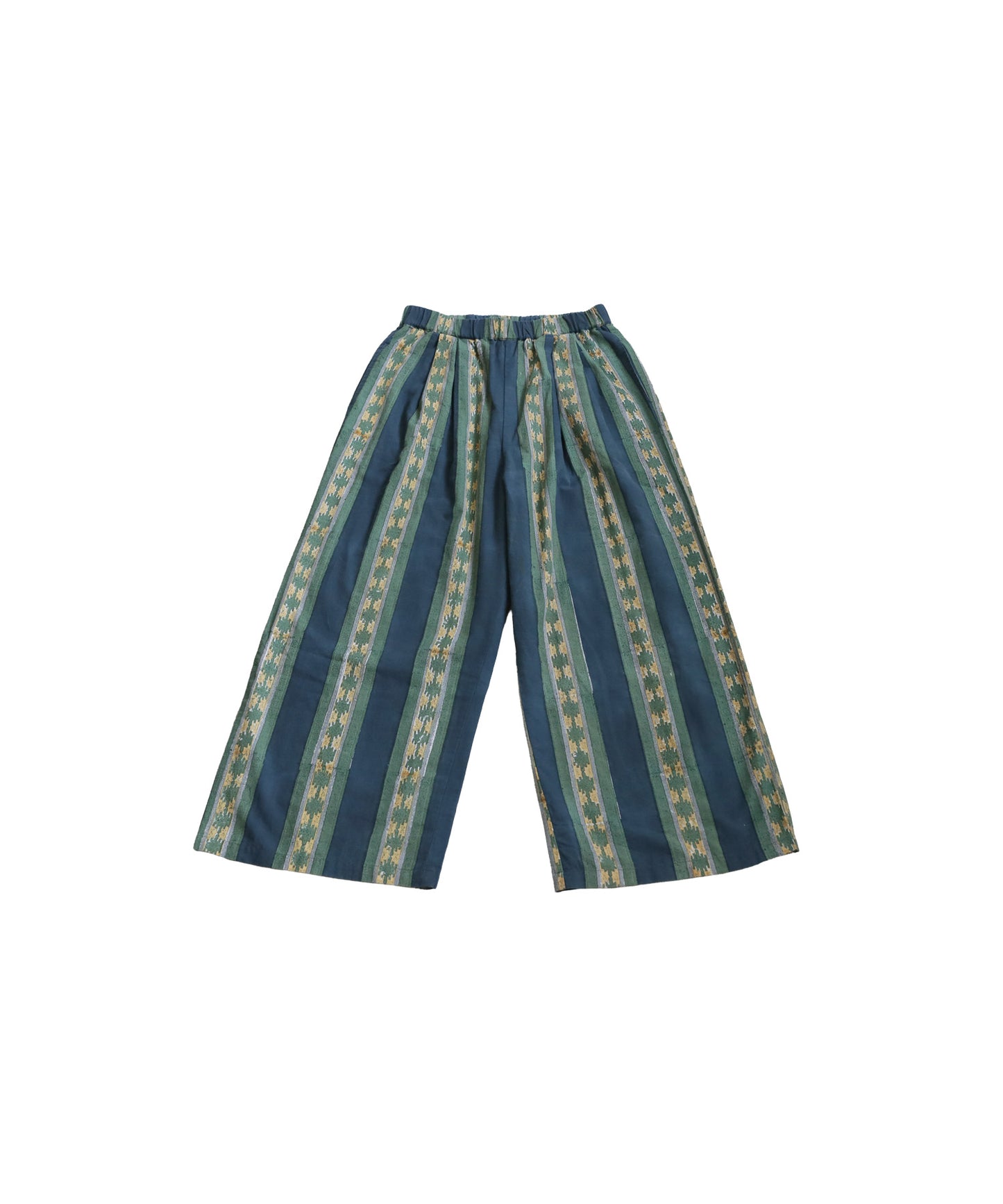 Block Print Wide Pants Ladies