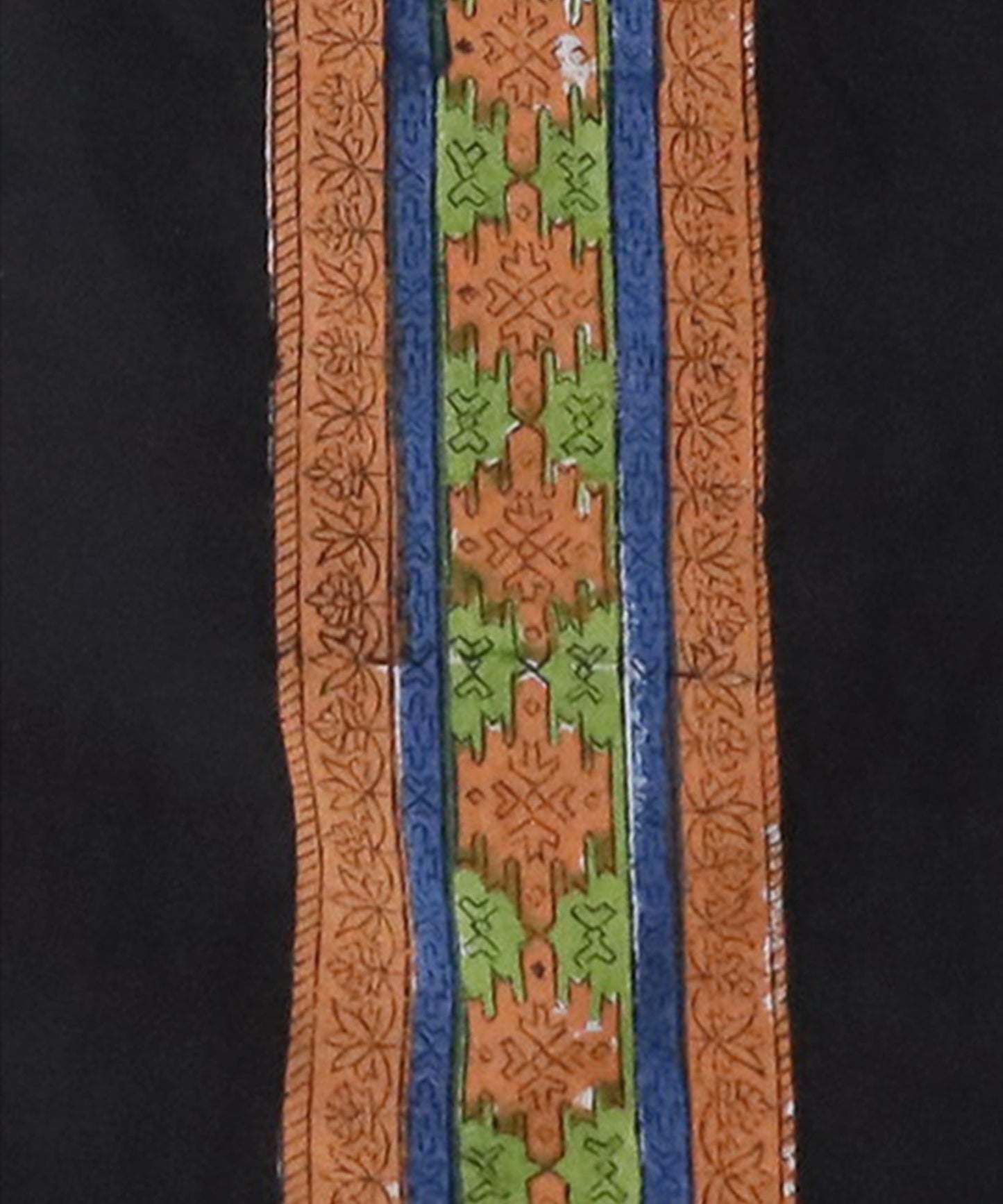 Block Print Wide Pants Ladies