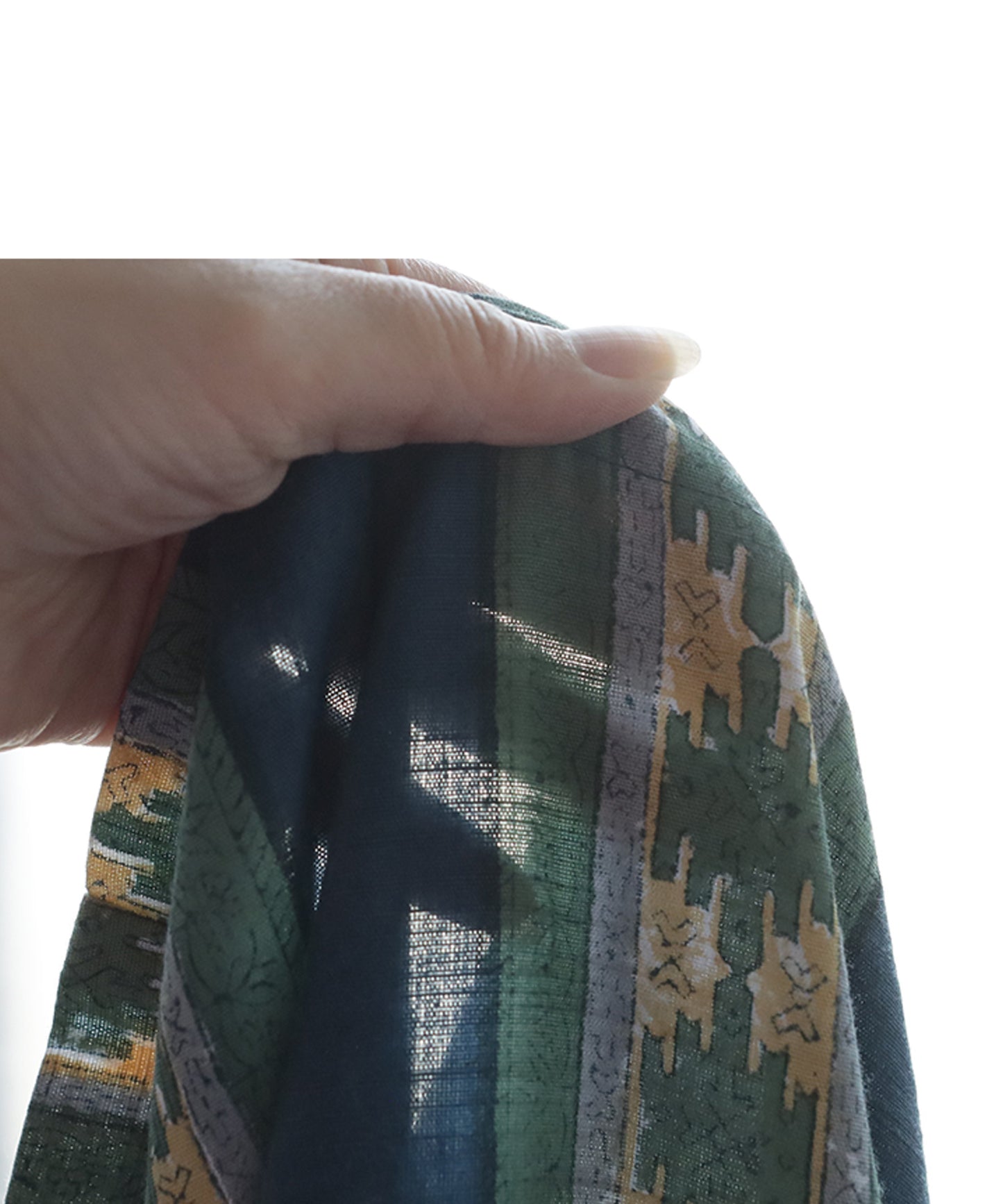 Block Print Wide Pants Ladies