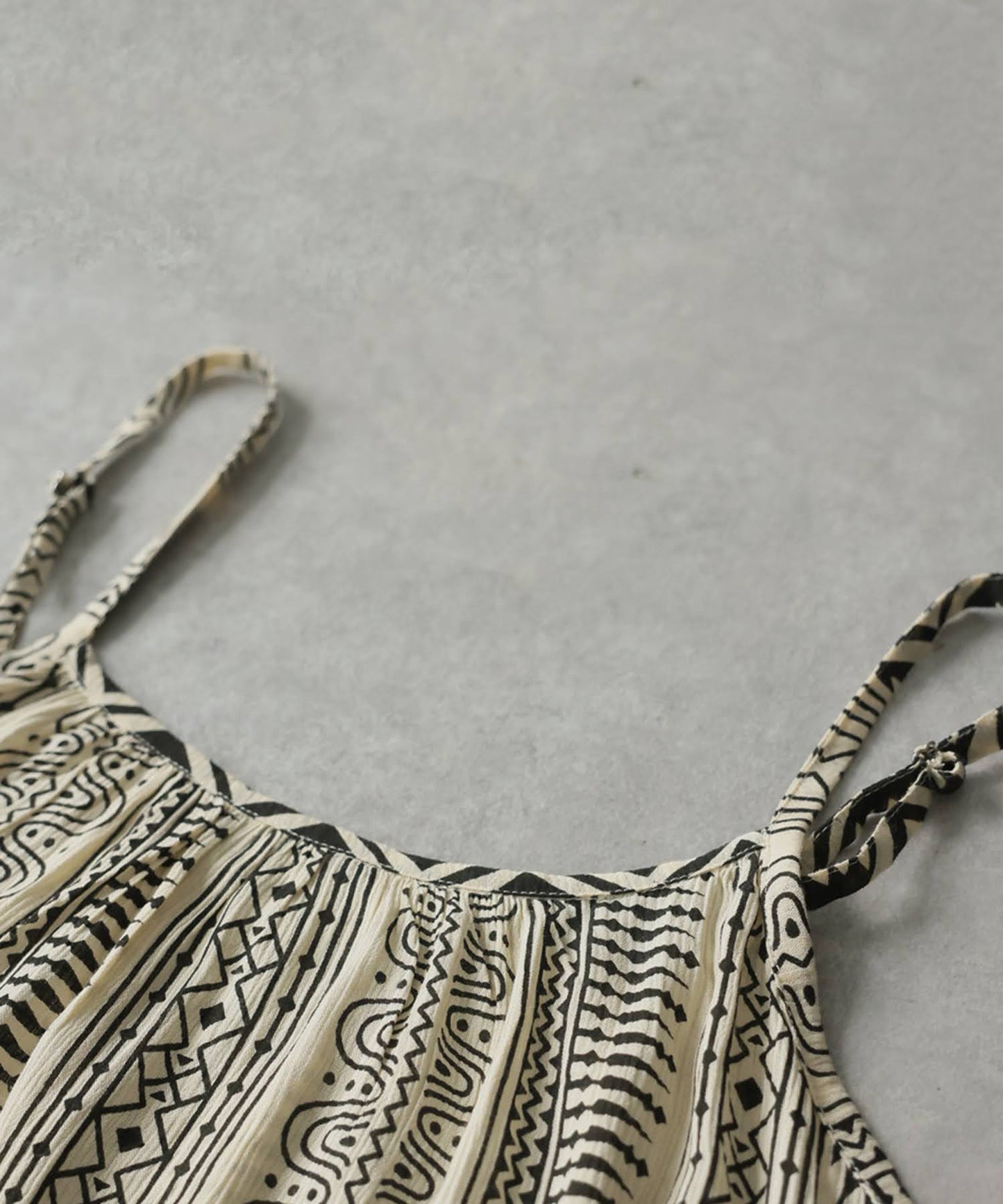 Geometric Pattern Camisole Dress Ladies