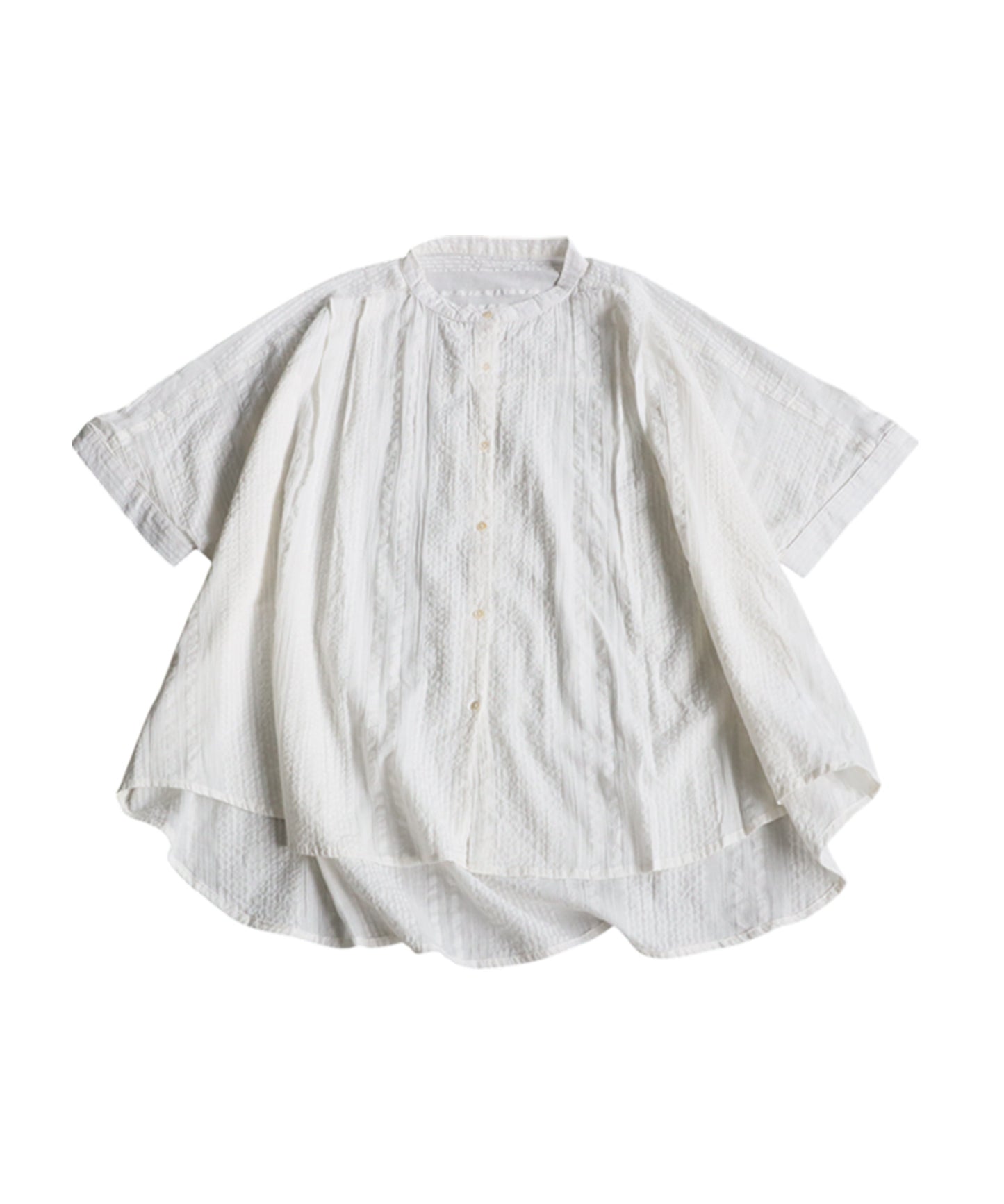 Ladies Indian Cotton Seersucker Shirt