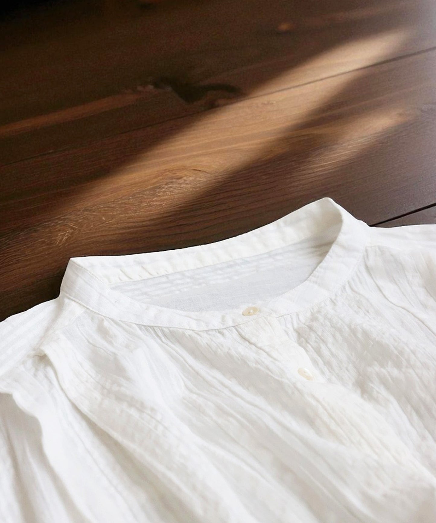 Ladies Indian Cotton Seersucker Shirt