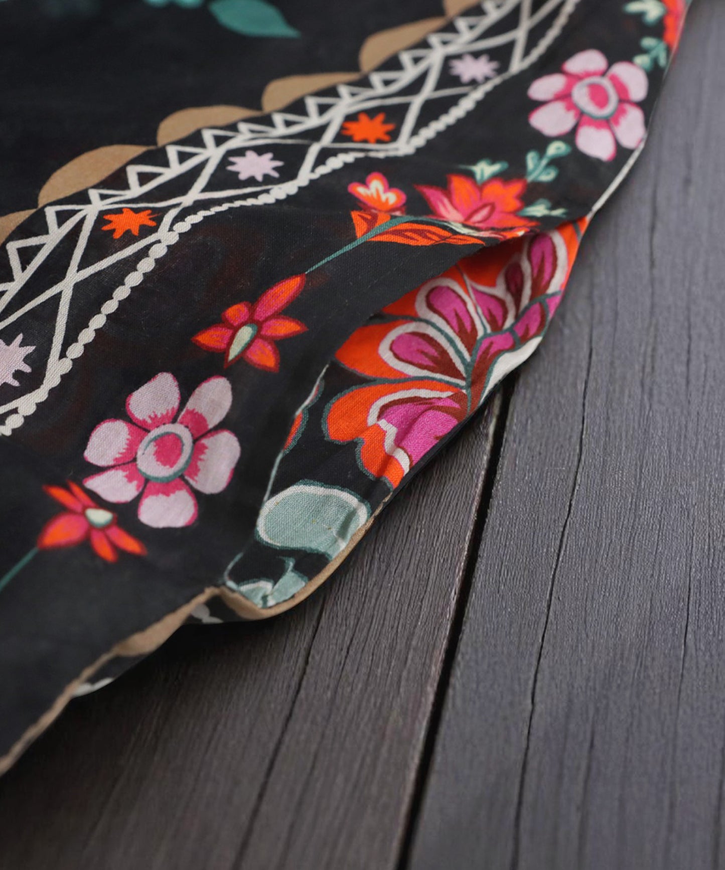 Ladies Floral Print Shirt Dress