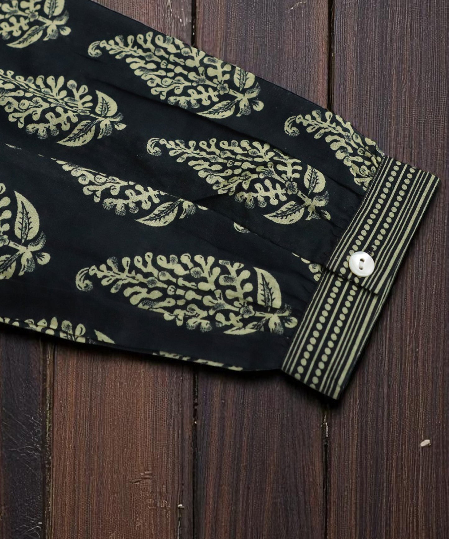 Ladies Botanical Print Shirt Dress