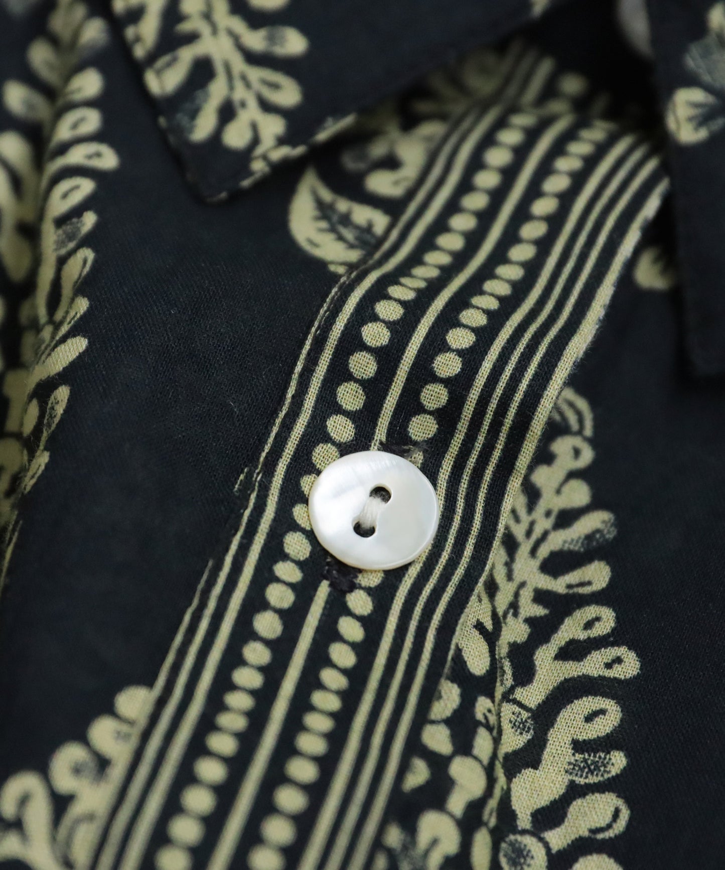 Ladies Botanical Print Shirt Dress