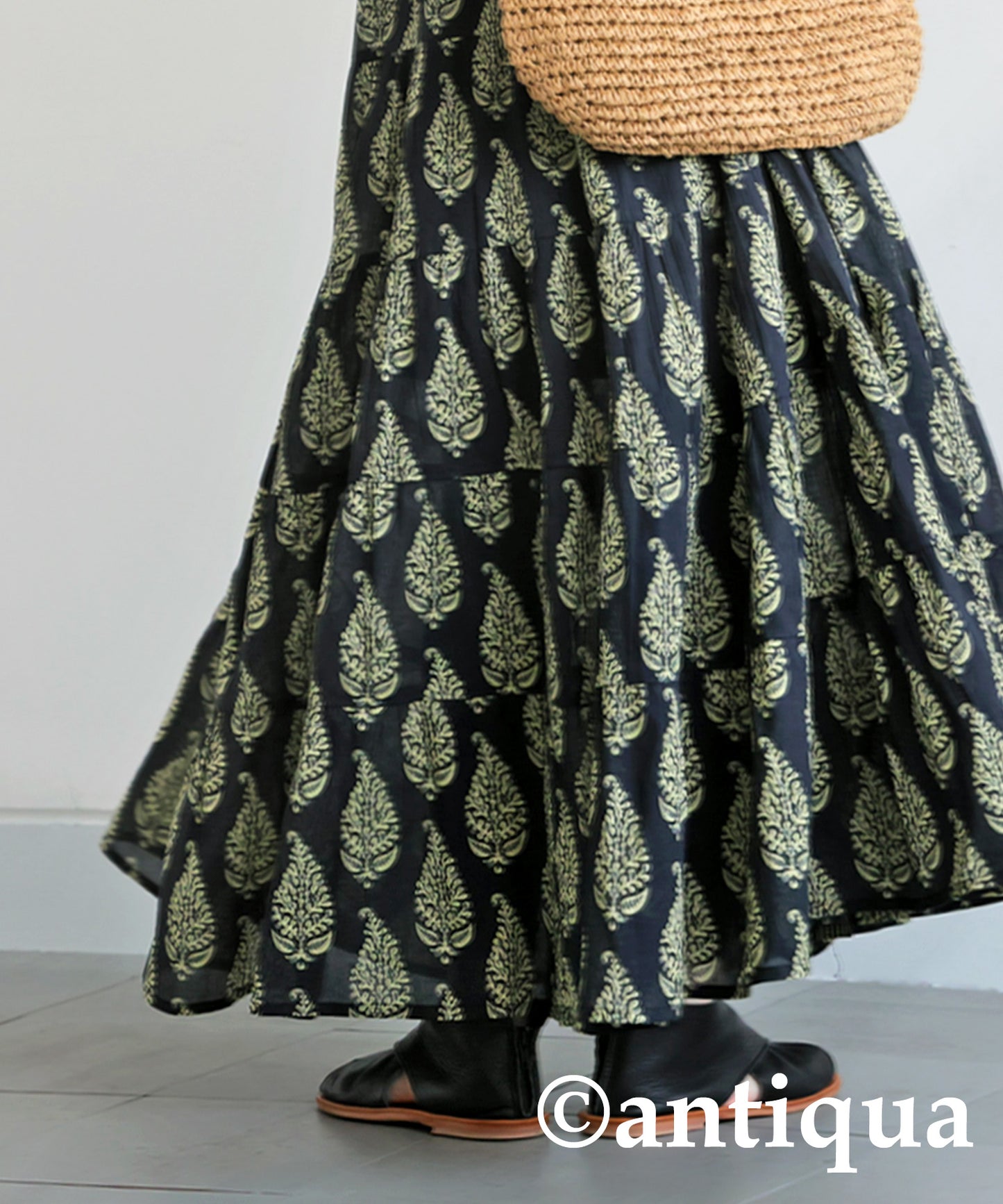 Ladies Botanical Print Shirt Dress