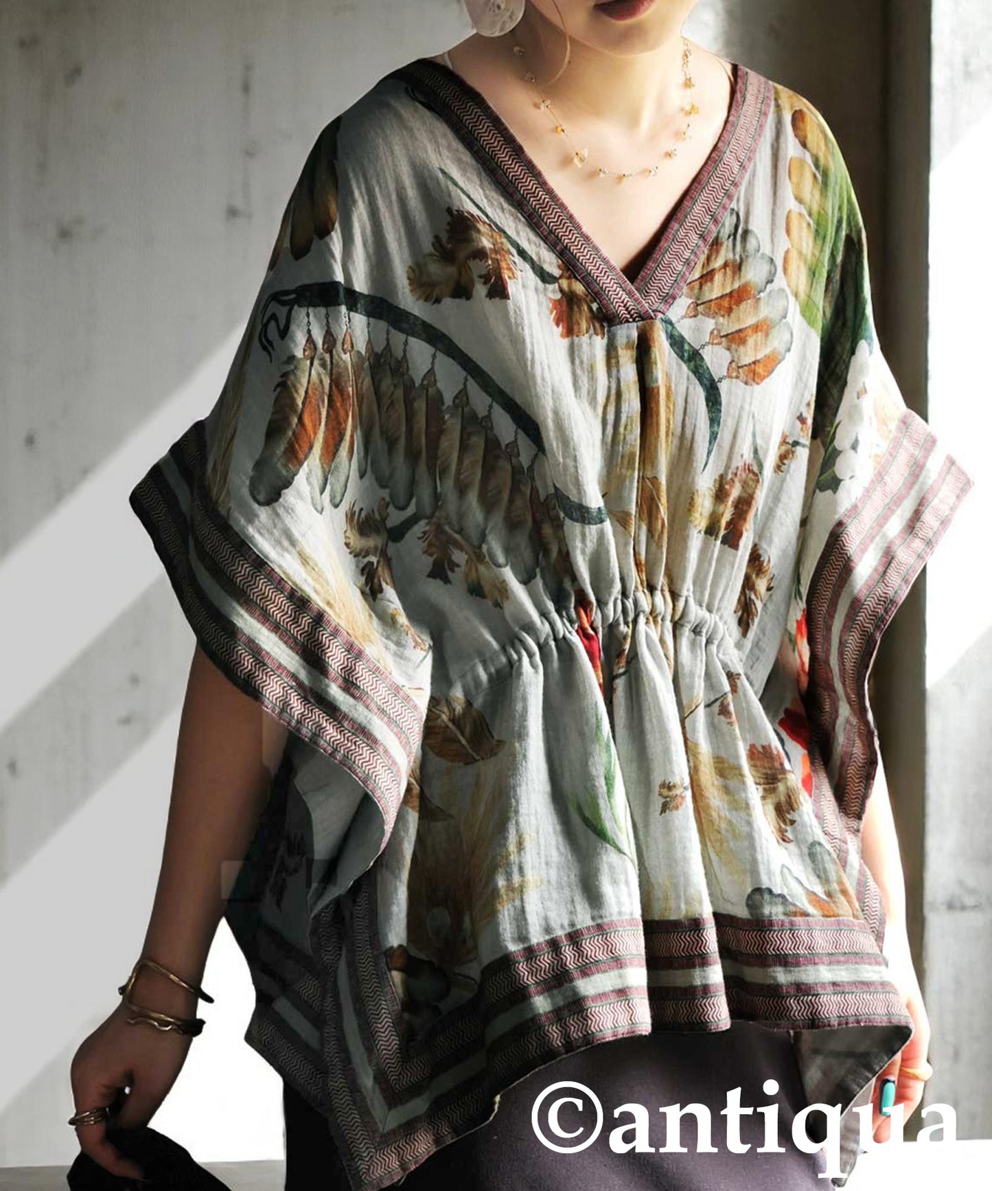 Ladies Ethnic Print Tops