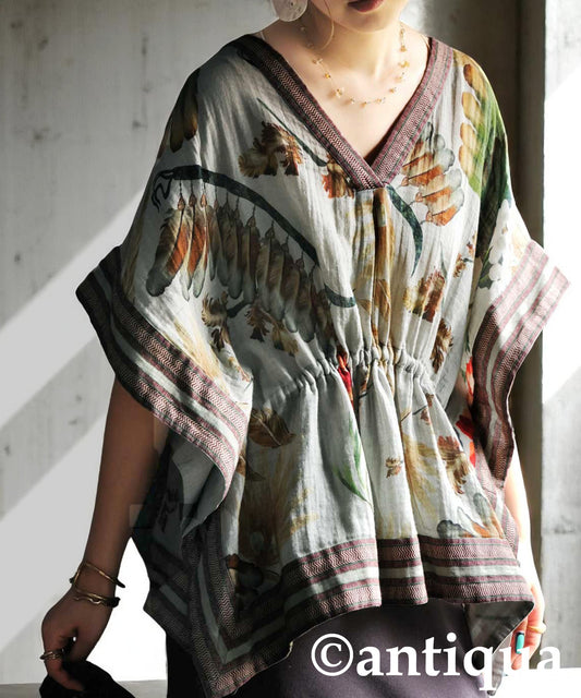 Ladies Ethnic Print Tops