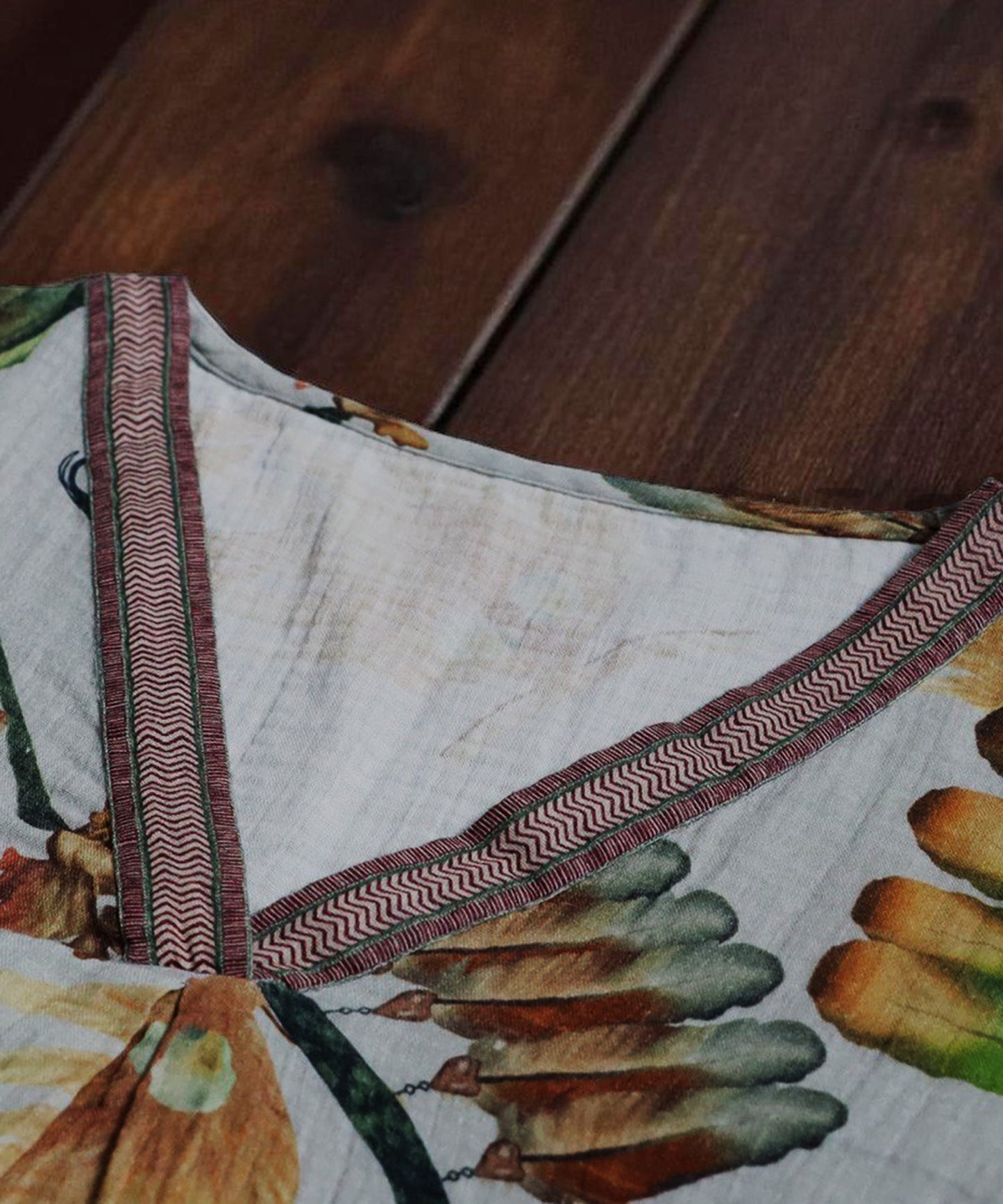 Ladies Ethnic Print Tops