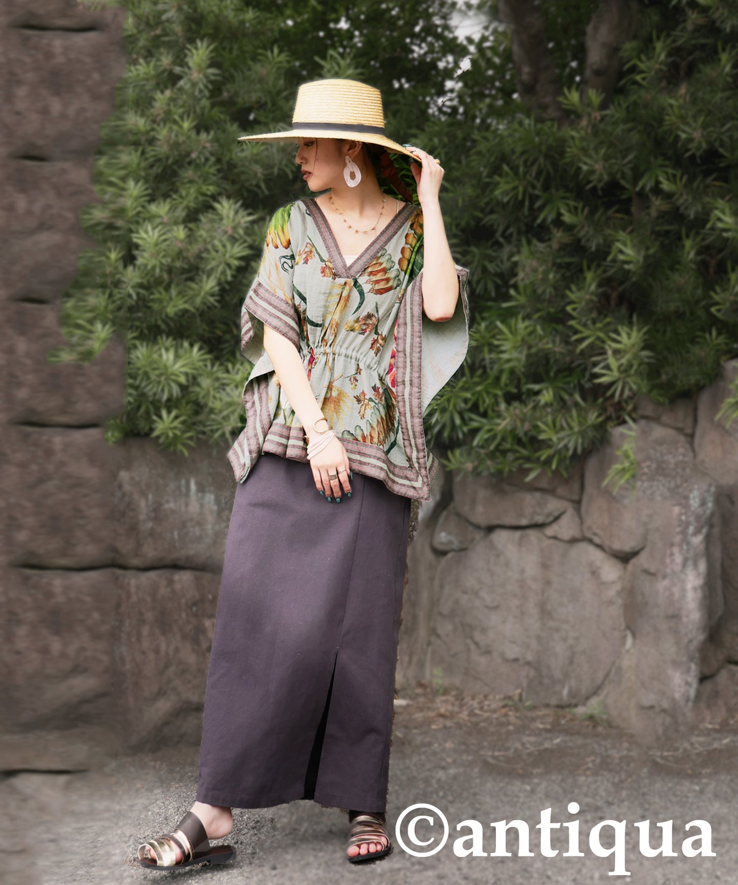 Ladies Ethnic Print Tops