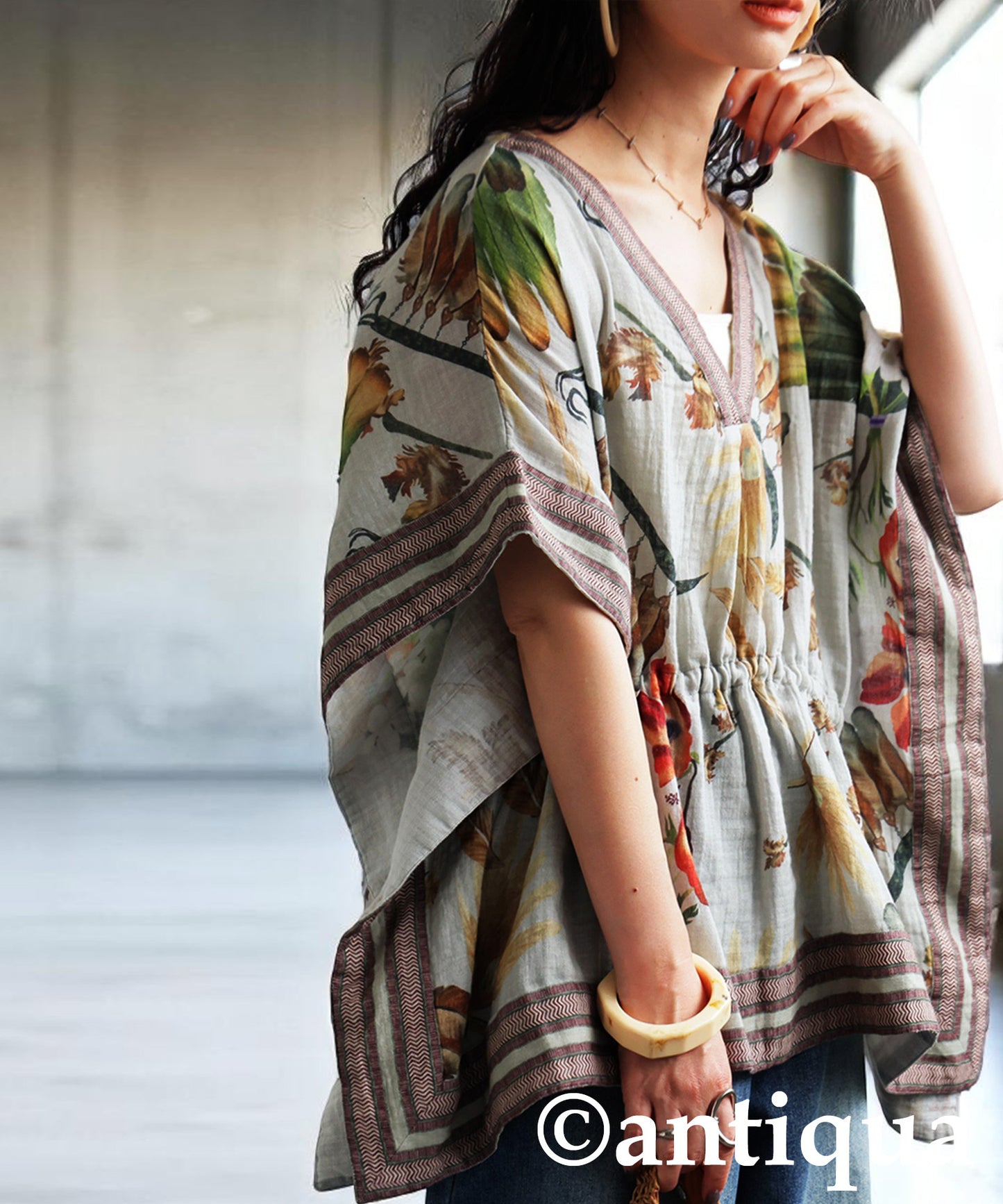 Ladies Ethnic Print Tops