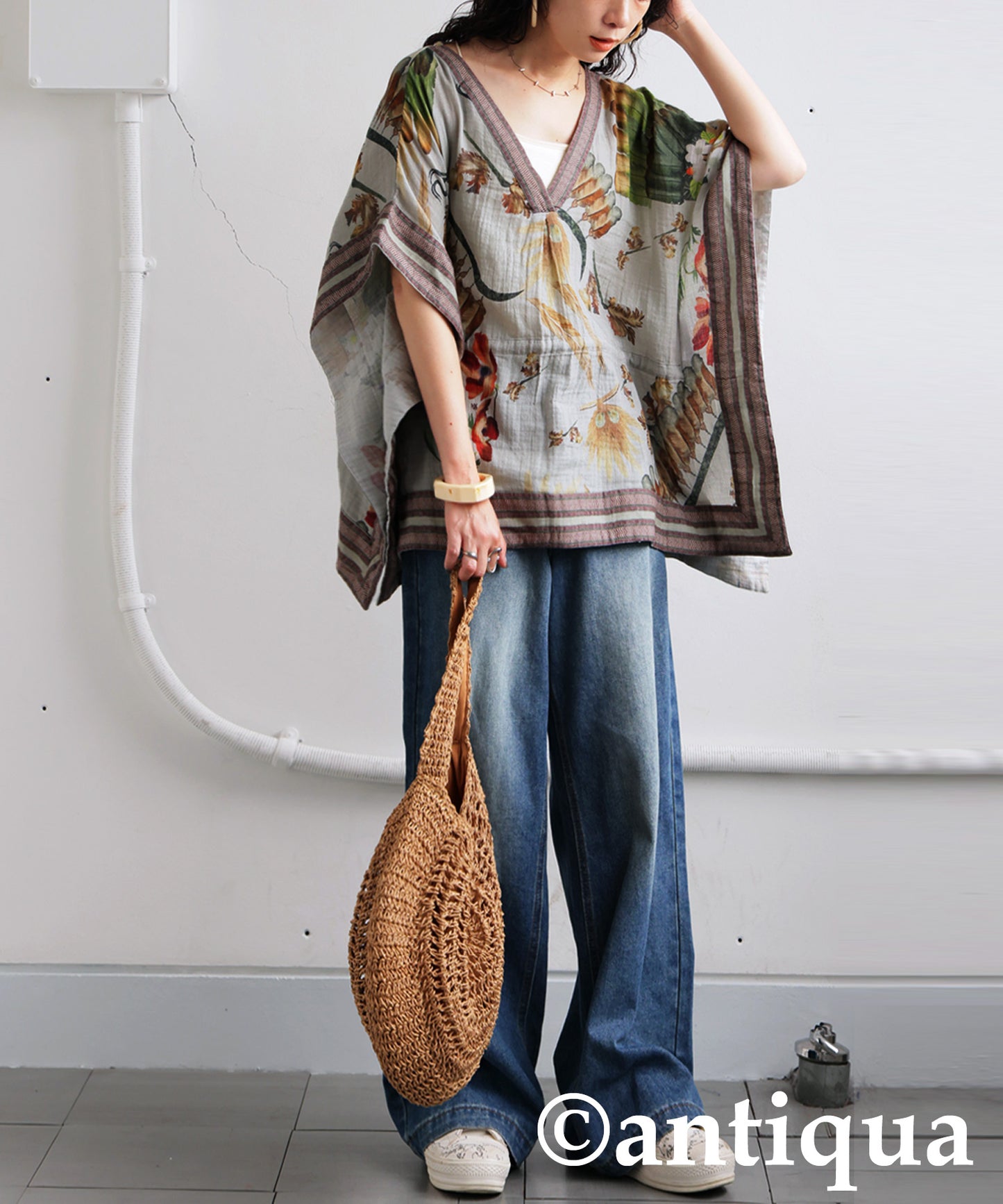 Ladies Ethnic Print Tops