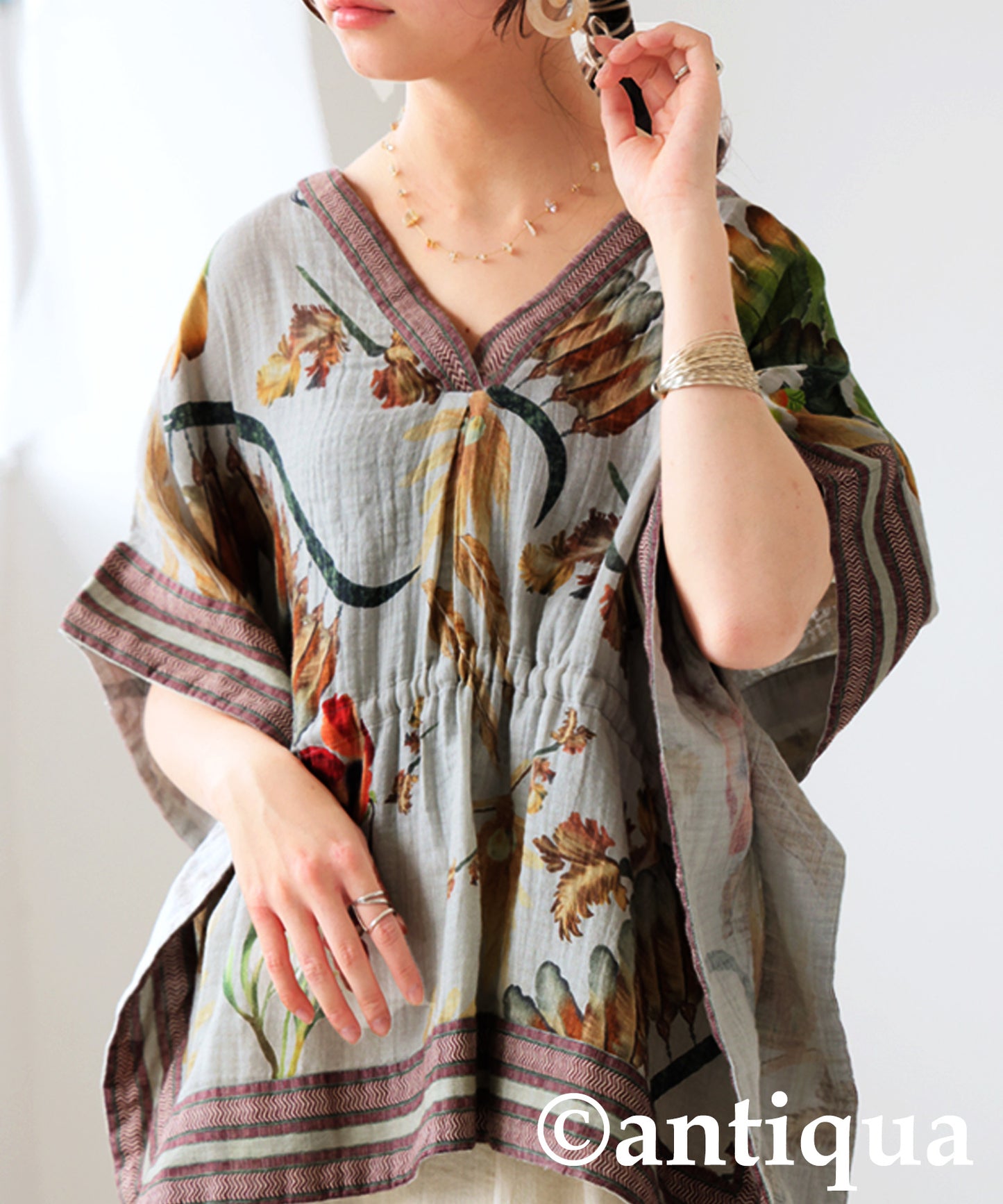 Ladies Ethnic Print Tops