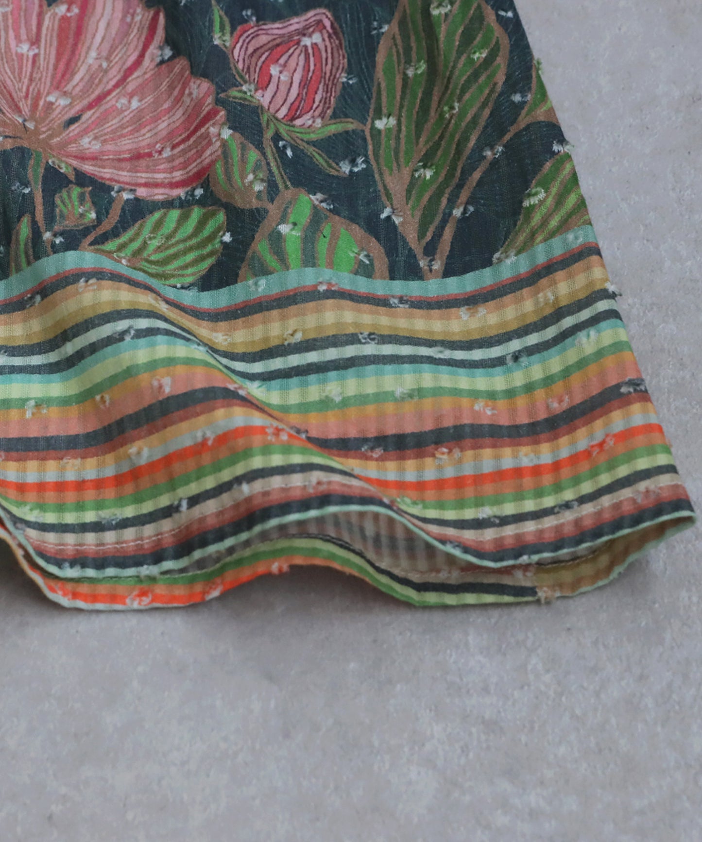 Ladies Dobby Wide Pants