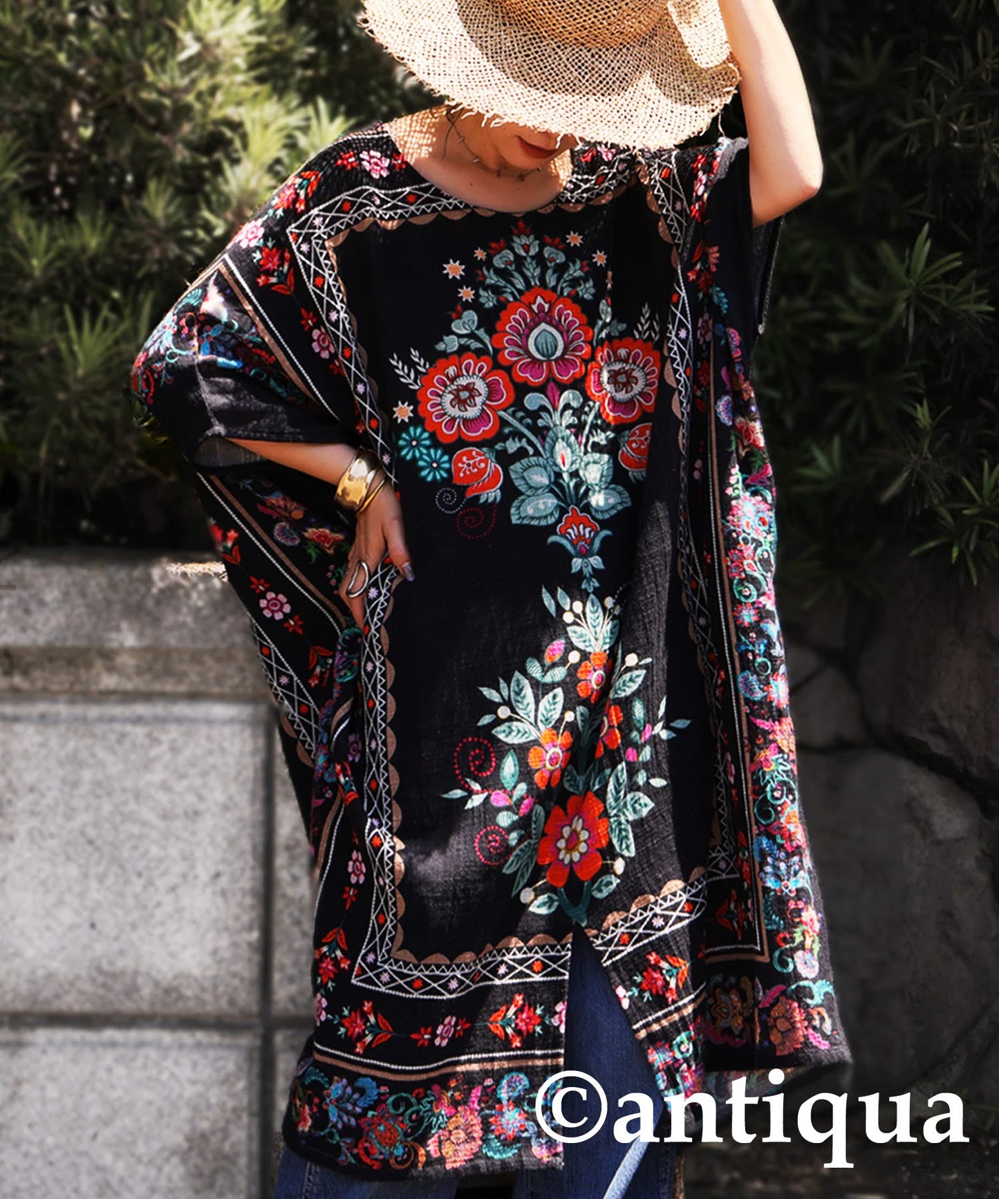 Floral Tunic Dress Ladies