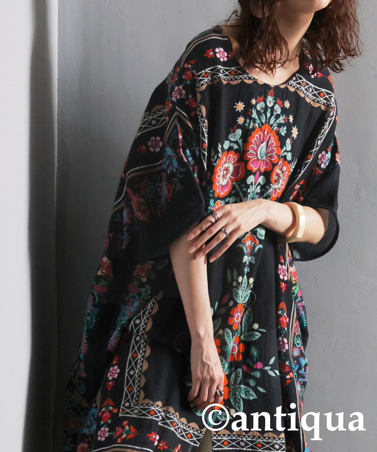Floral Tunic Dress Ladies