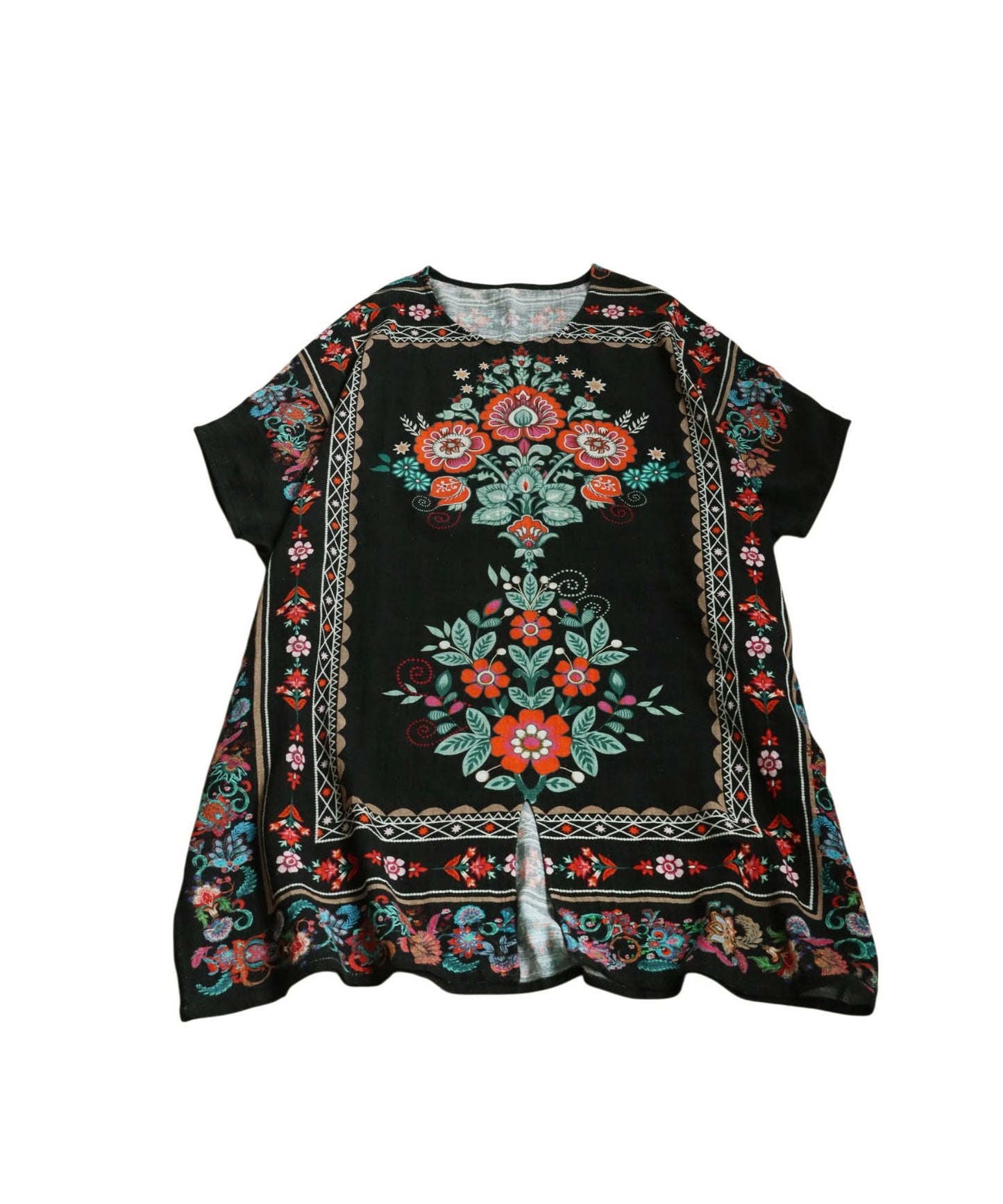 Floral Tunic Dress Ladies