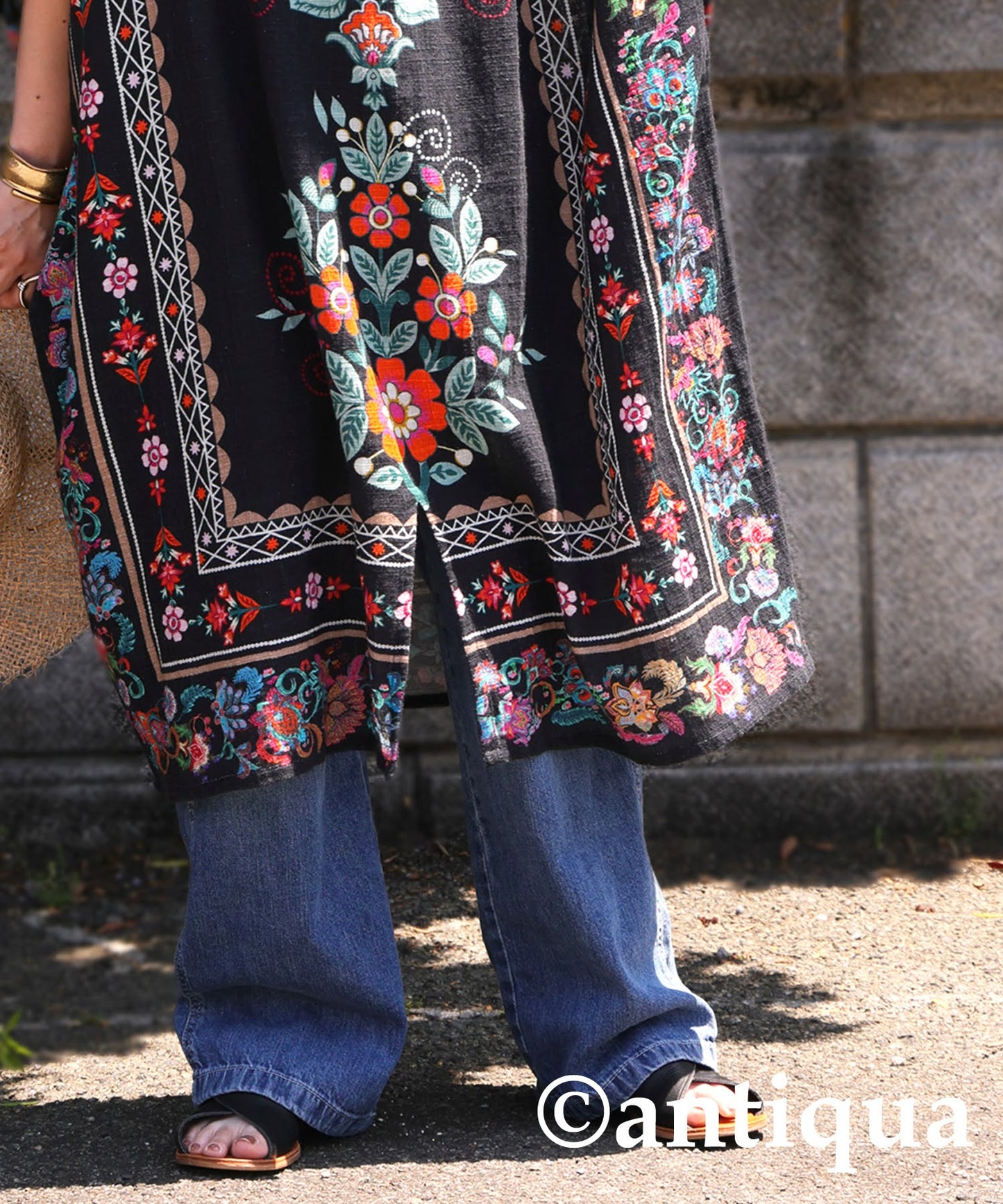 Floral Tunic Dress Ladies