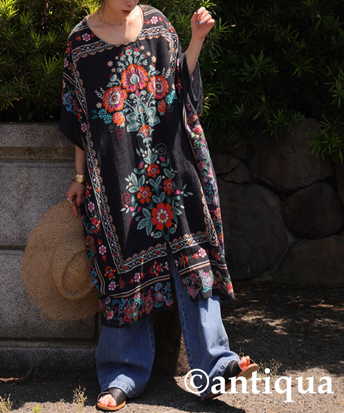 Floral Tunic Dress Ladies