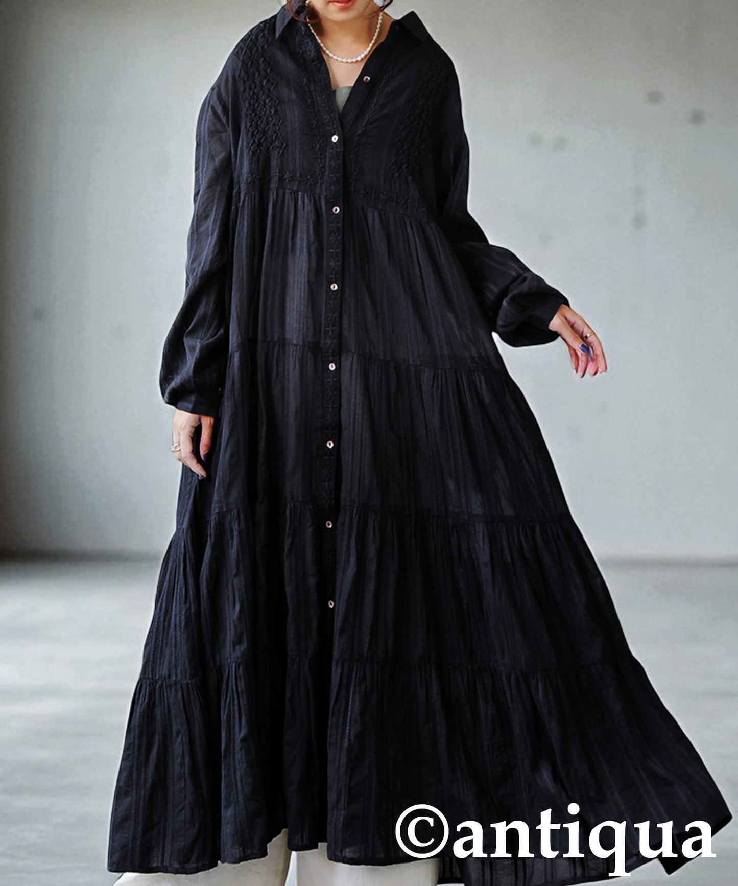 Ladies Lace Long Dress