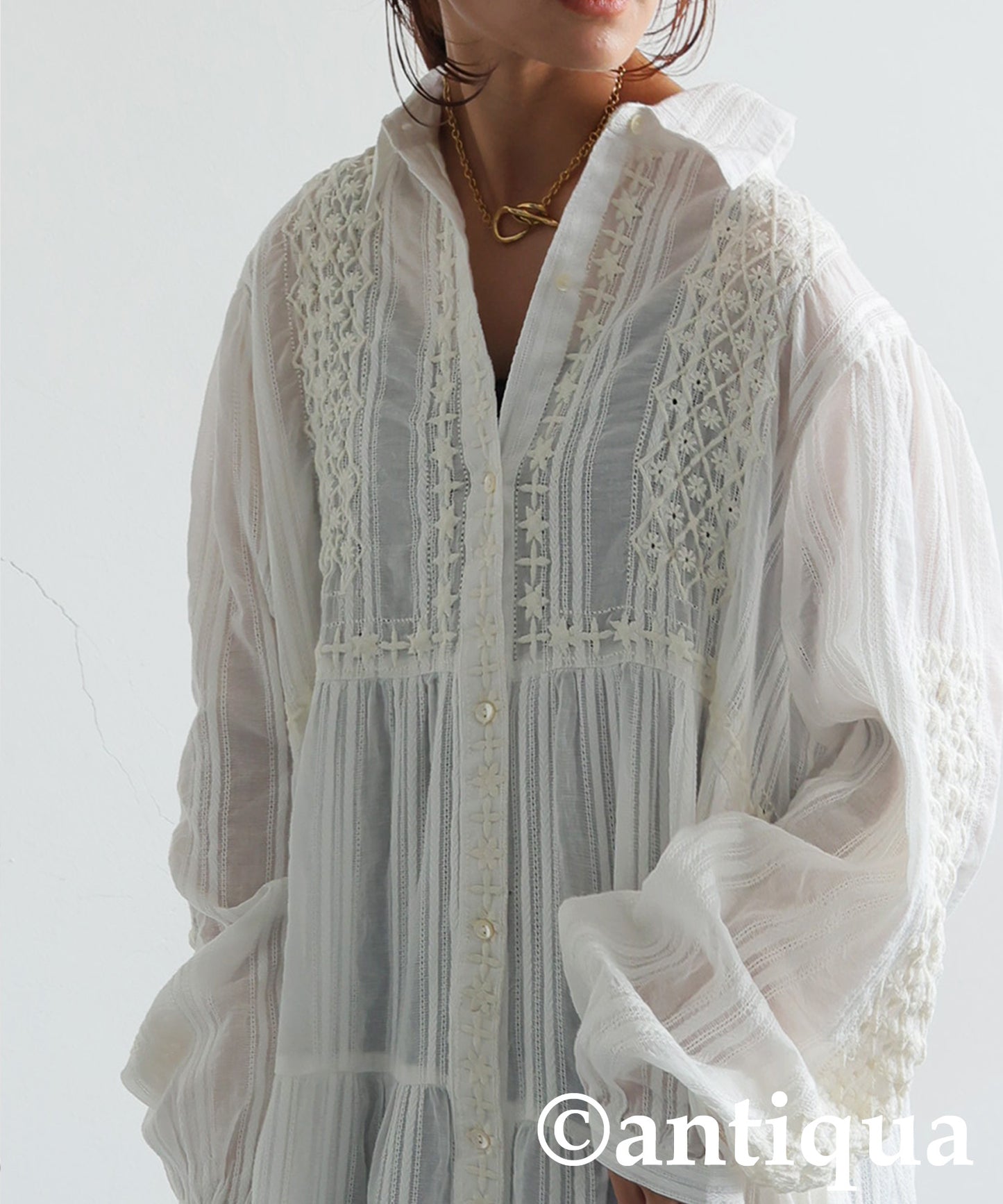 Ladies Lace Long Dress