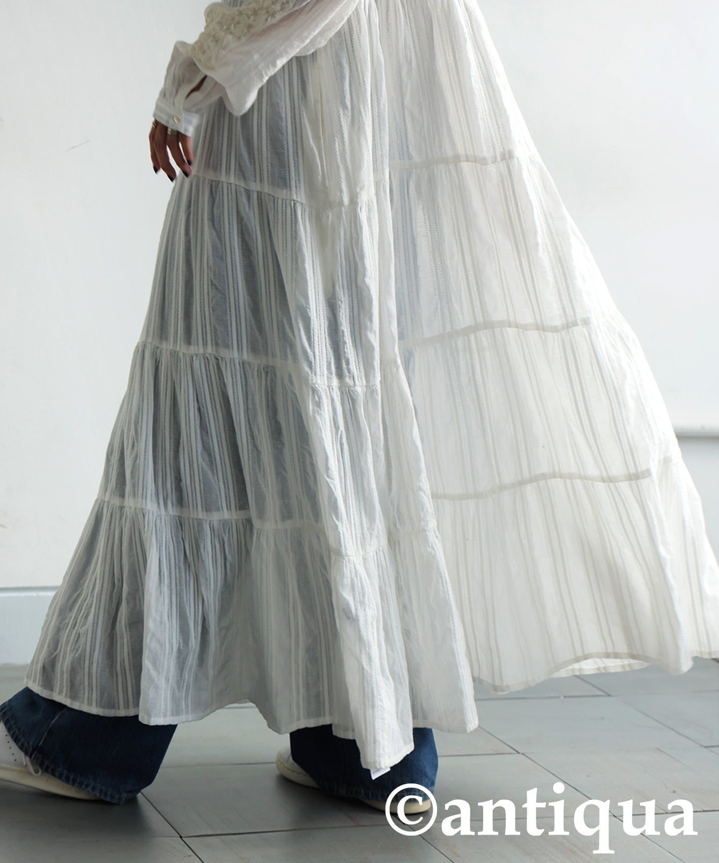 Ladies Lace Long Dress