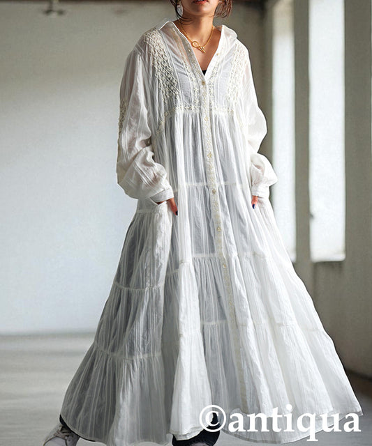 Ladies Lace Long Dress