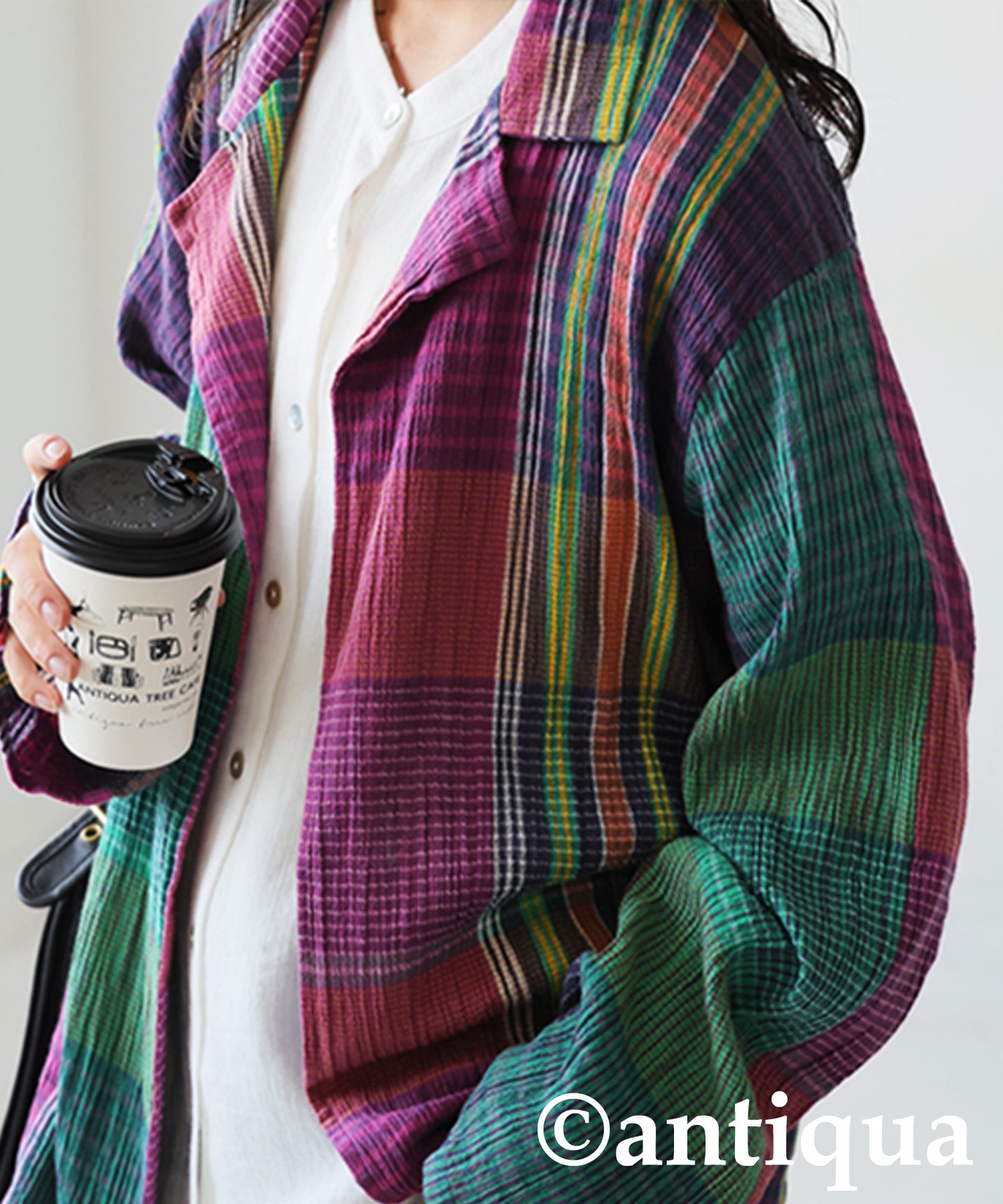 Ladies Checked Jacket