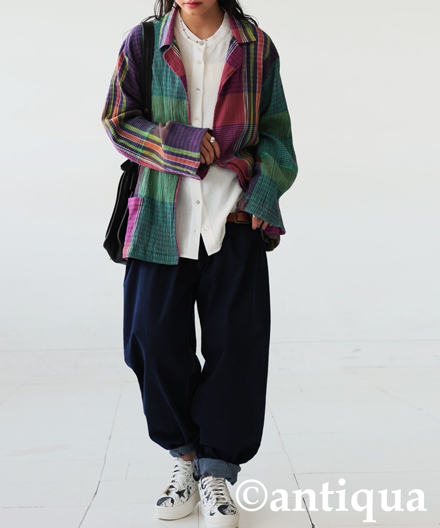 Ladies Checked Jacket