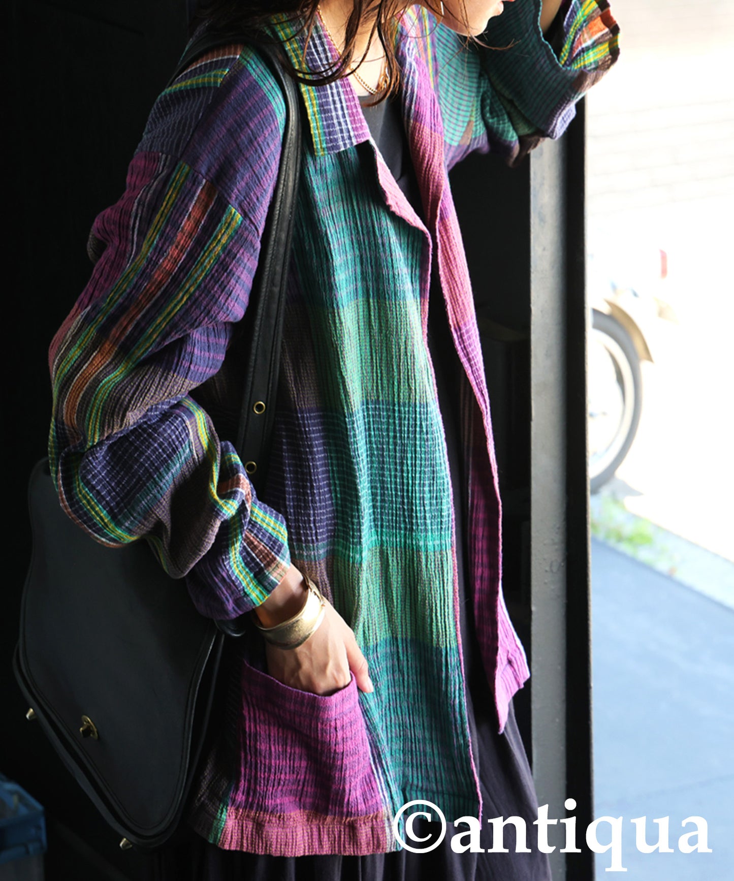 Ladies Checked Jacket