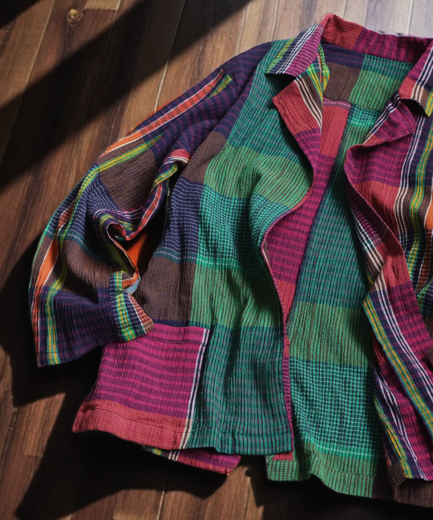 Ladies Checked Jacket