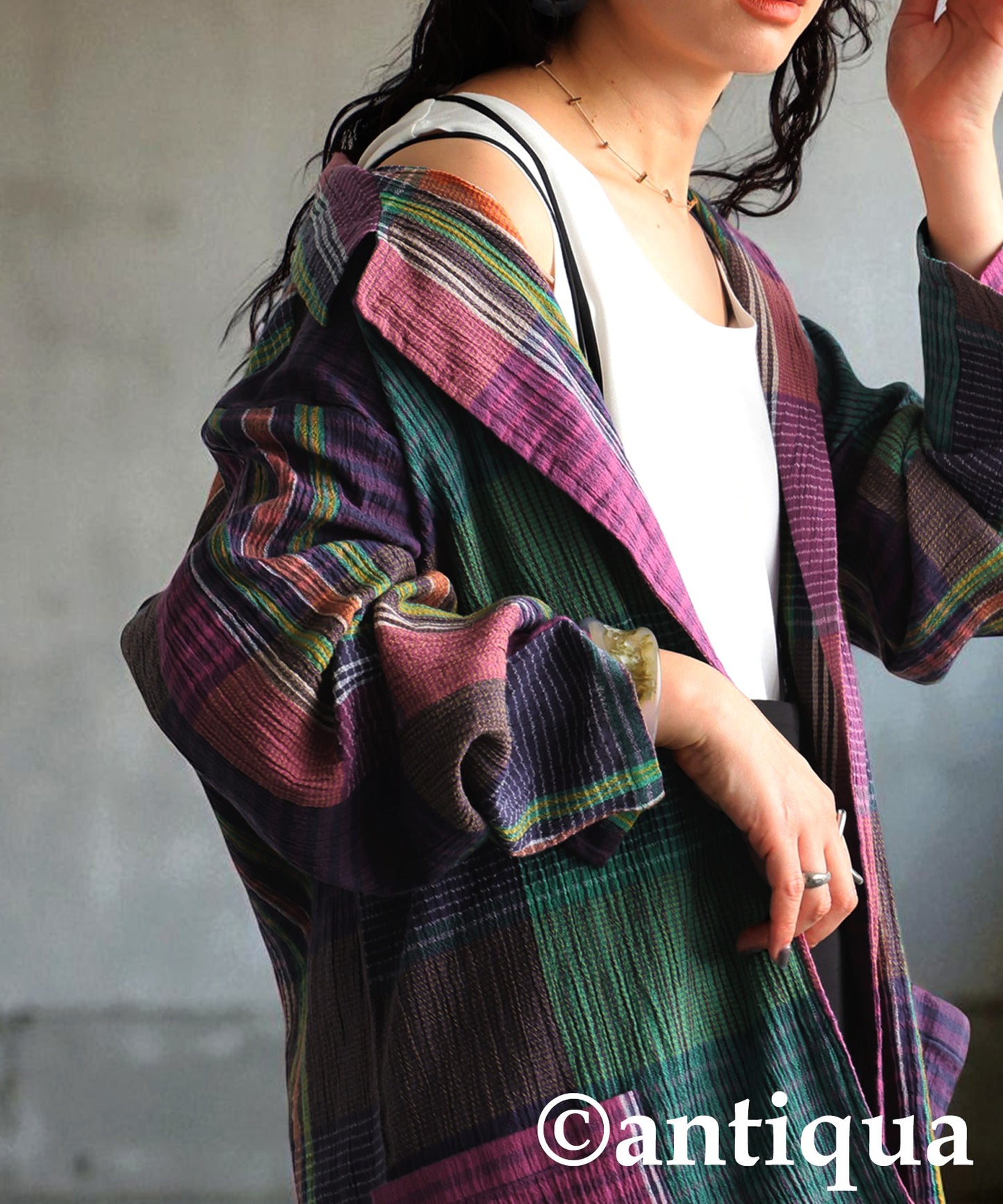 Ladies Checked Jacket