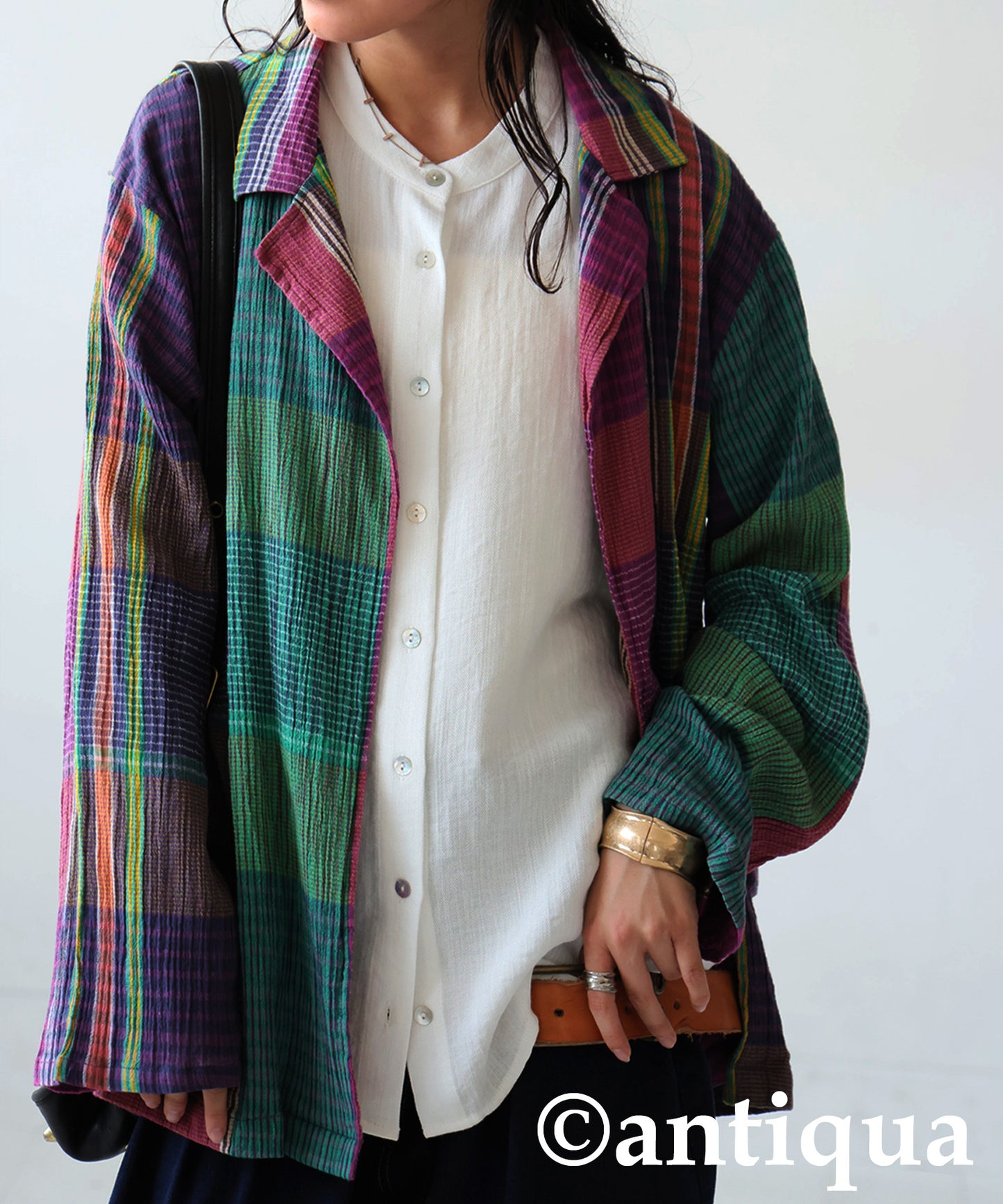 Ladies Checked Jacket