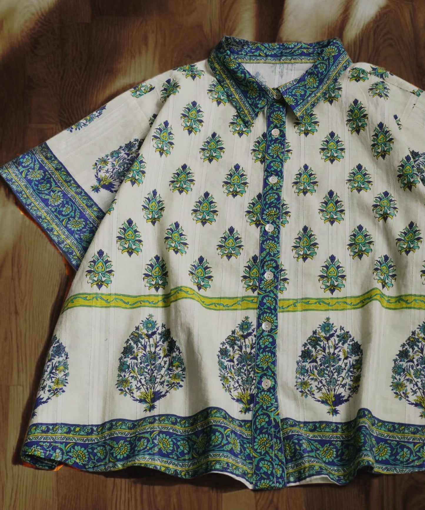 Ladies Botanical Print Shirt