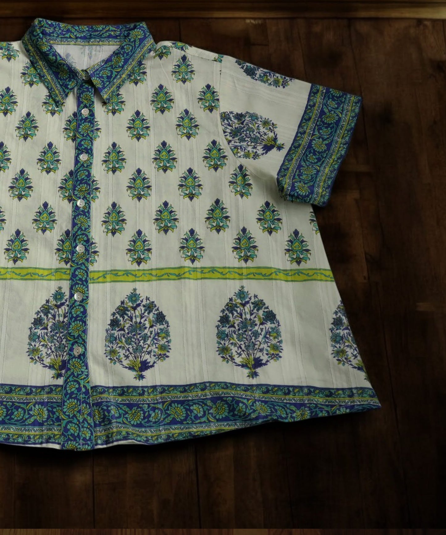 Ladies Botanical Print Shirt