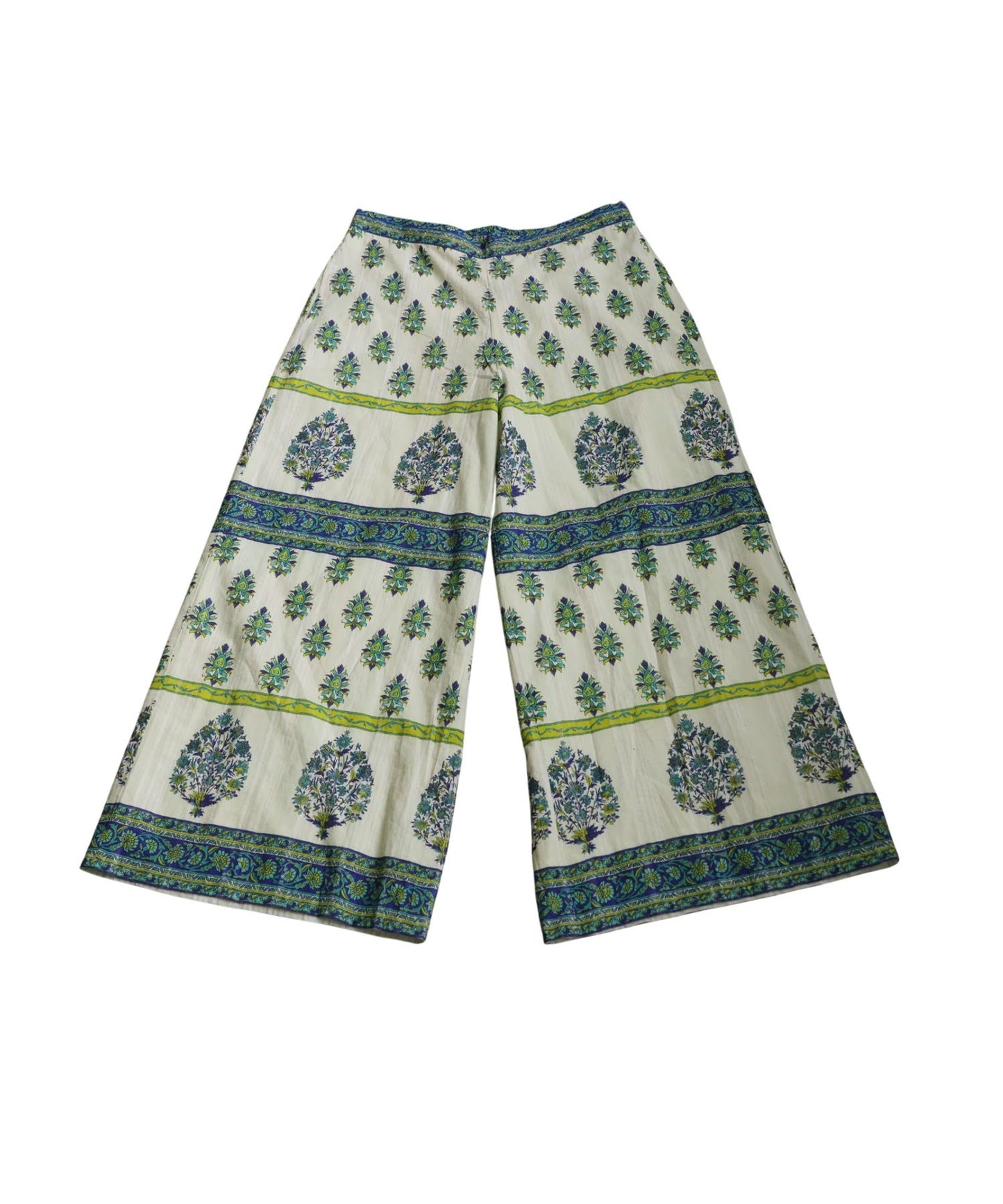 Ladies Botanical Pattern Indian Cotton Pants