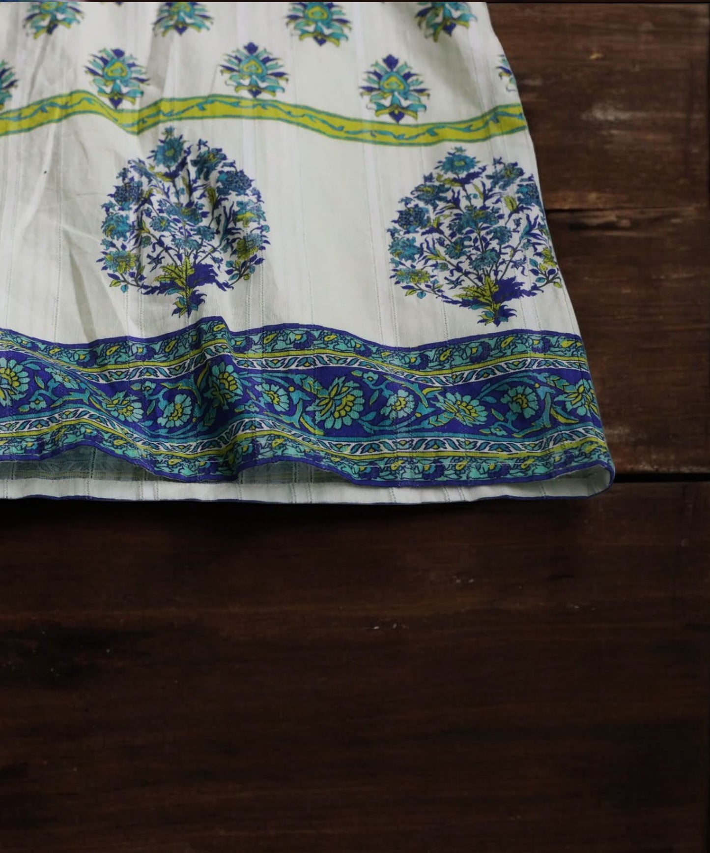 Ladies Botanical Pattern Indian Cotton Pants