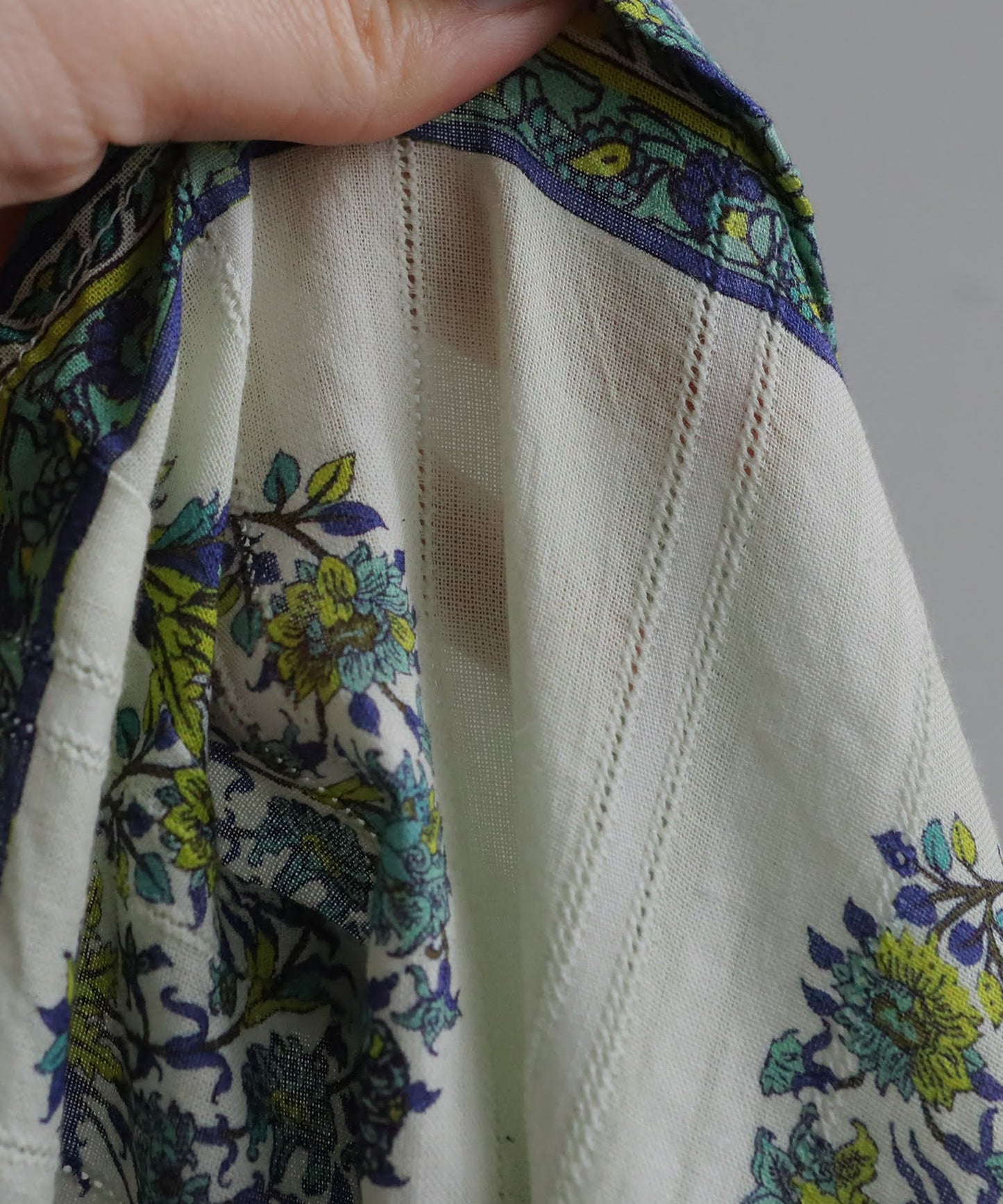 Ladies Botanical Pattern Indian Cotton Pants