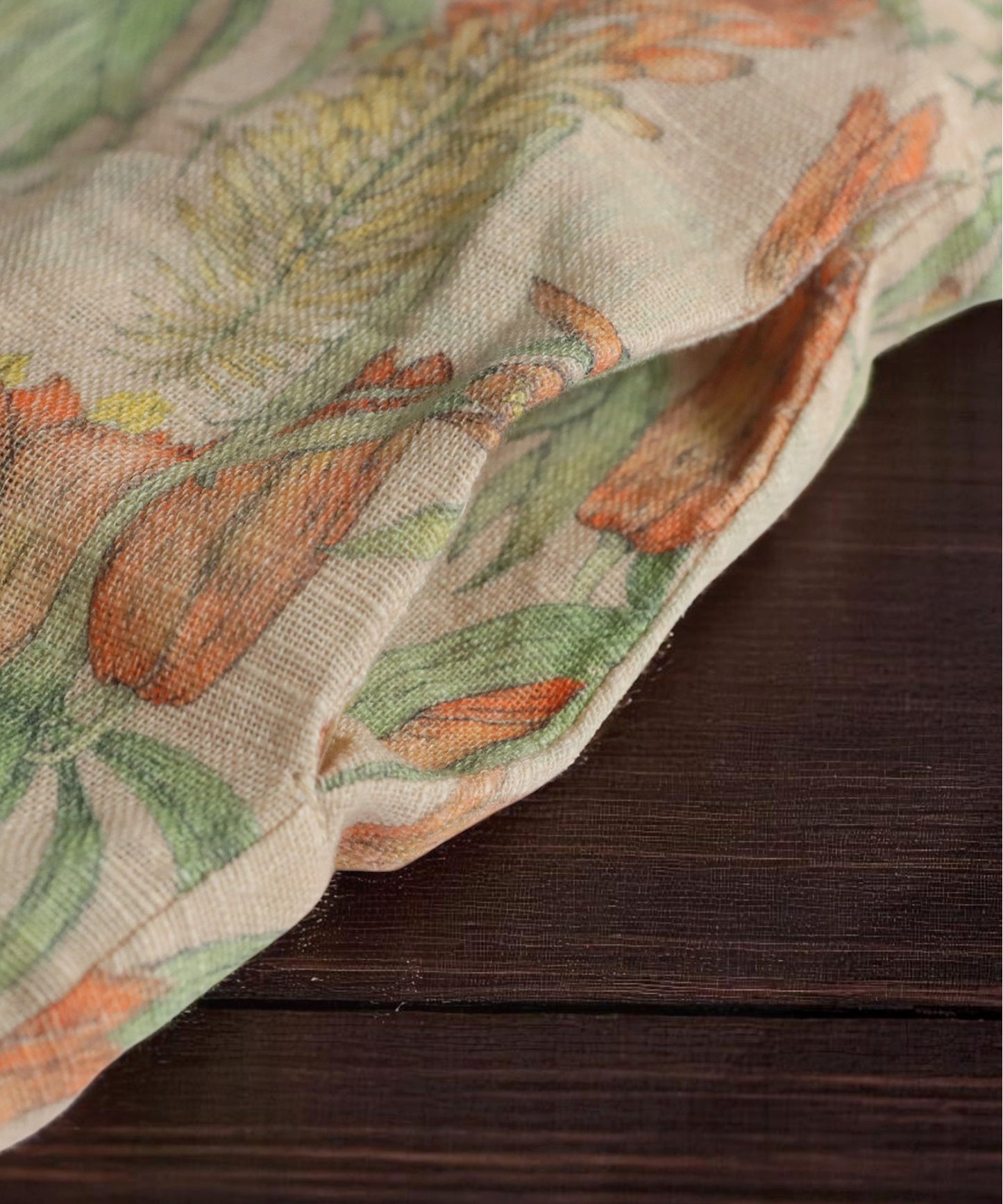 Ladies Floral Print Shirt Dress