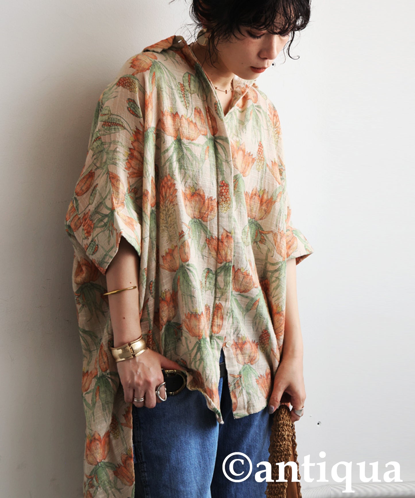 Ladies All-Over Print Shirt