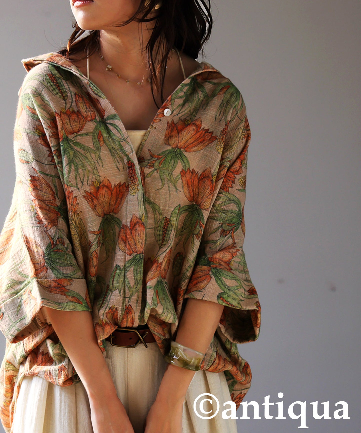 Ladies All-Over Print Shirt