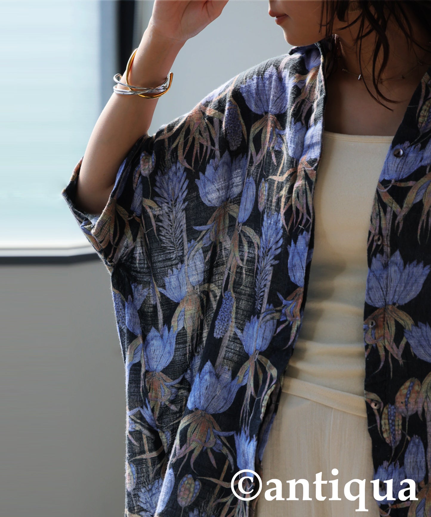 Ladies All-Over Print Shirt