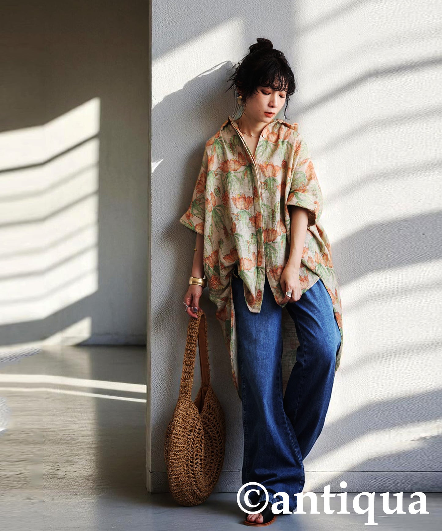 Ladies All-Over Print Shirt