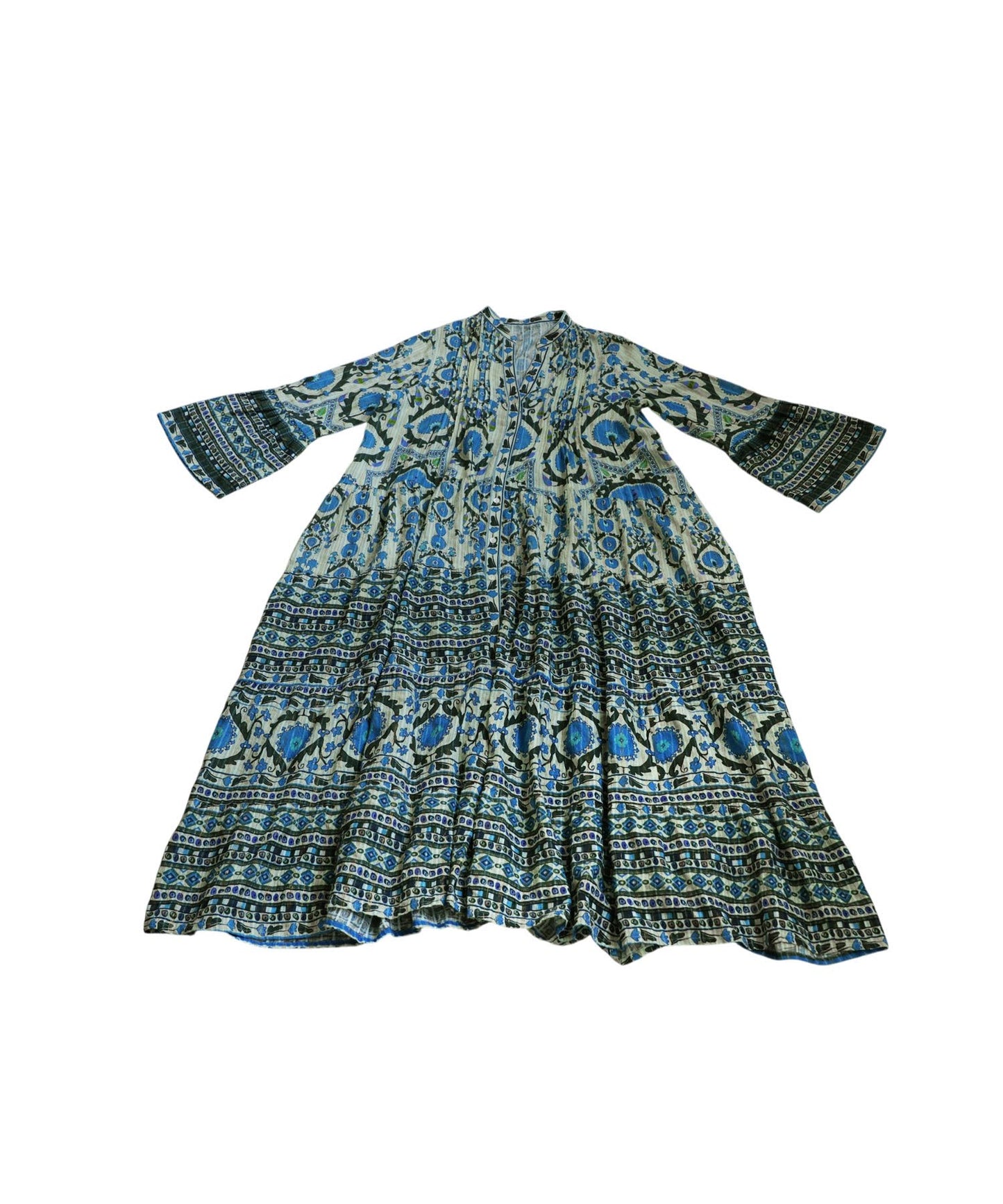 Ladies Oriental Print Dress