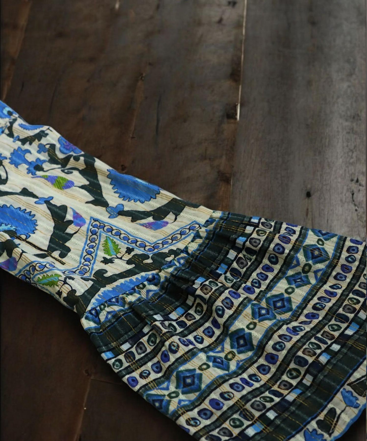 Ladies Oriental Print Dress