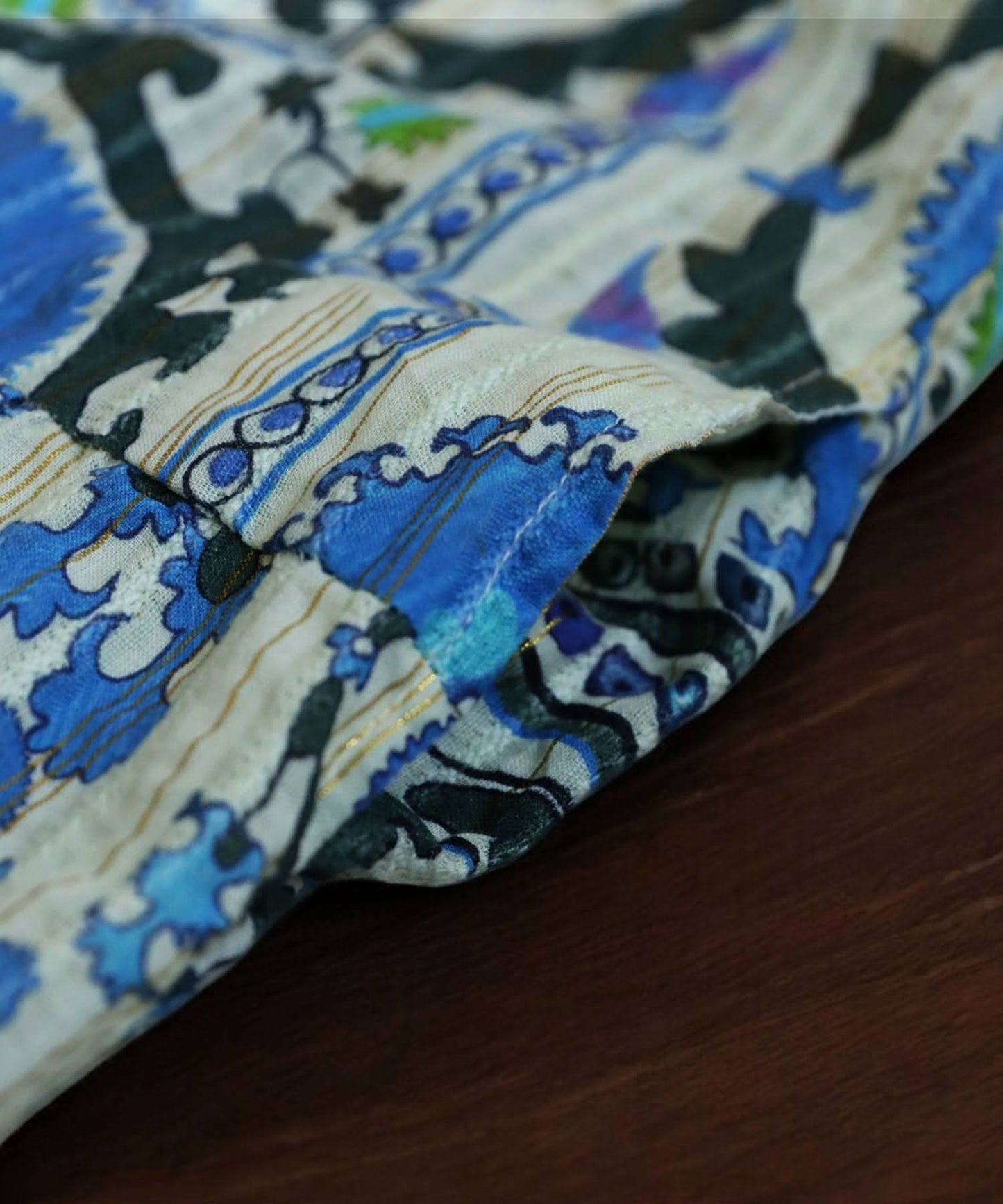 Ladies Oriental Print Dress