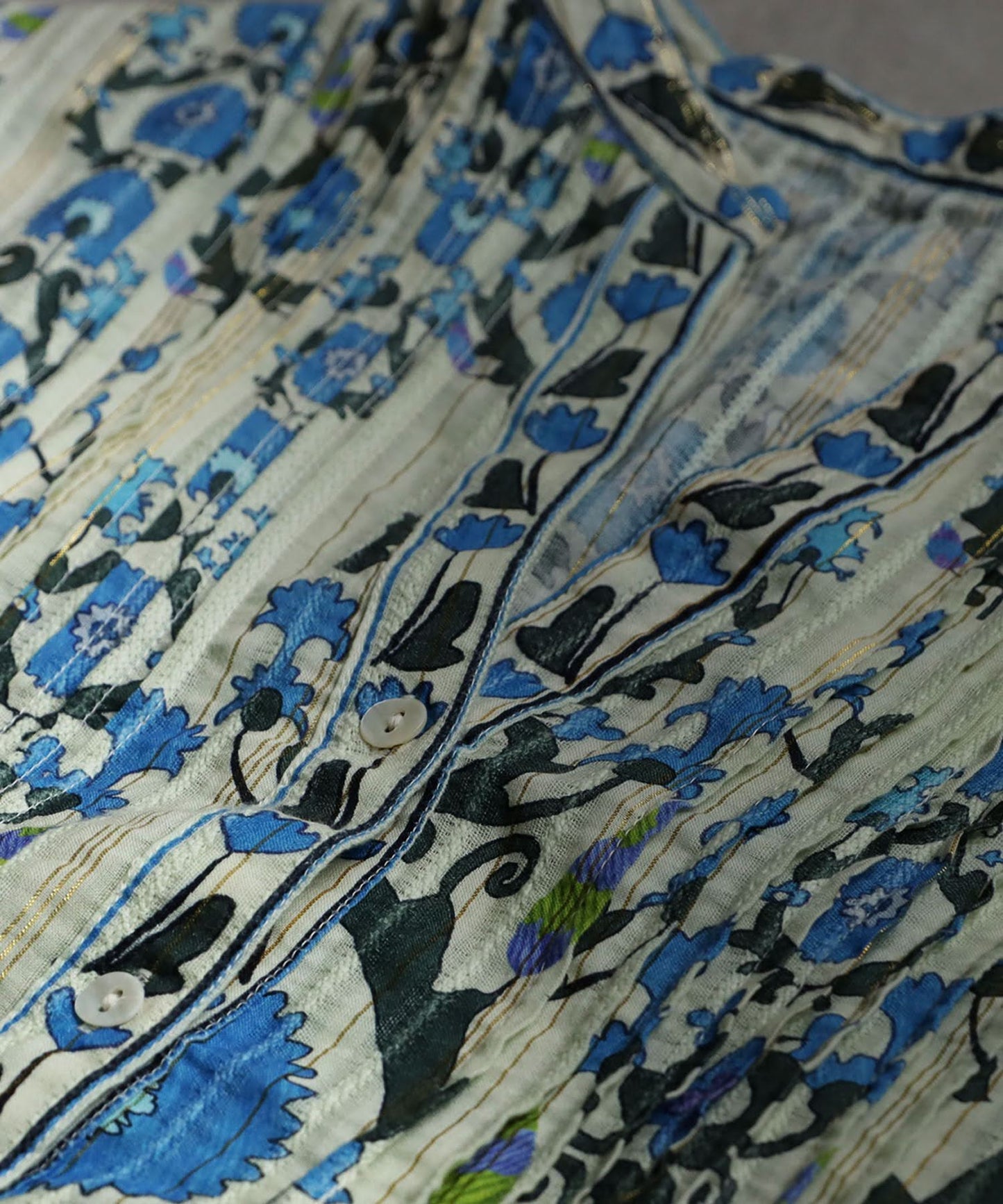 Ladies Oriental Print Dress